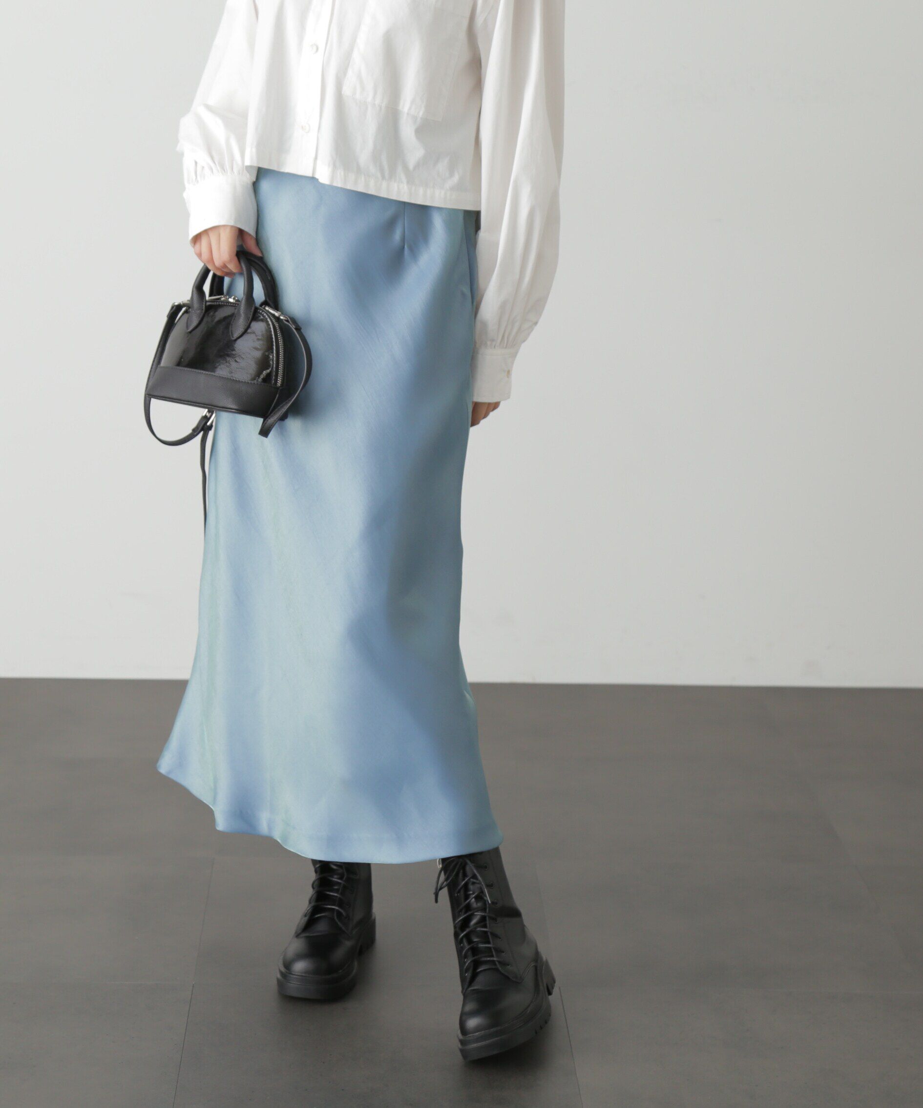  「シャイニーナロースカート」|スカート|