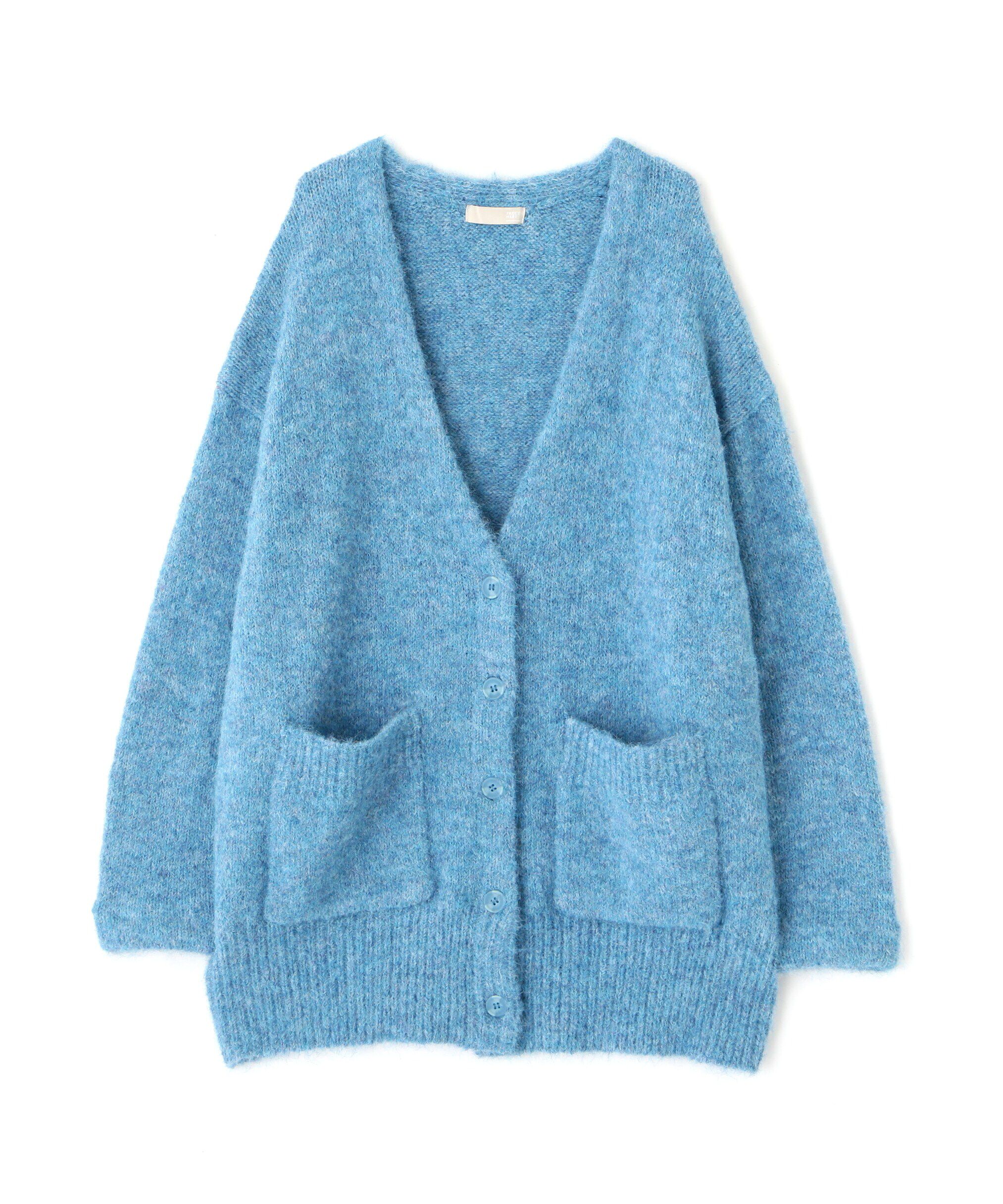  「ウール混リサイクルエコニットカーディガン」|ニット・セーター|