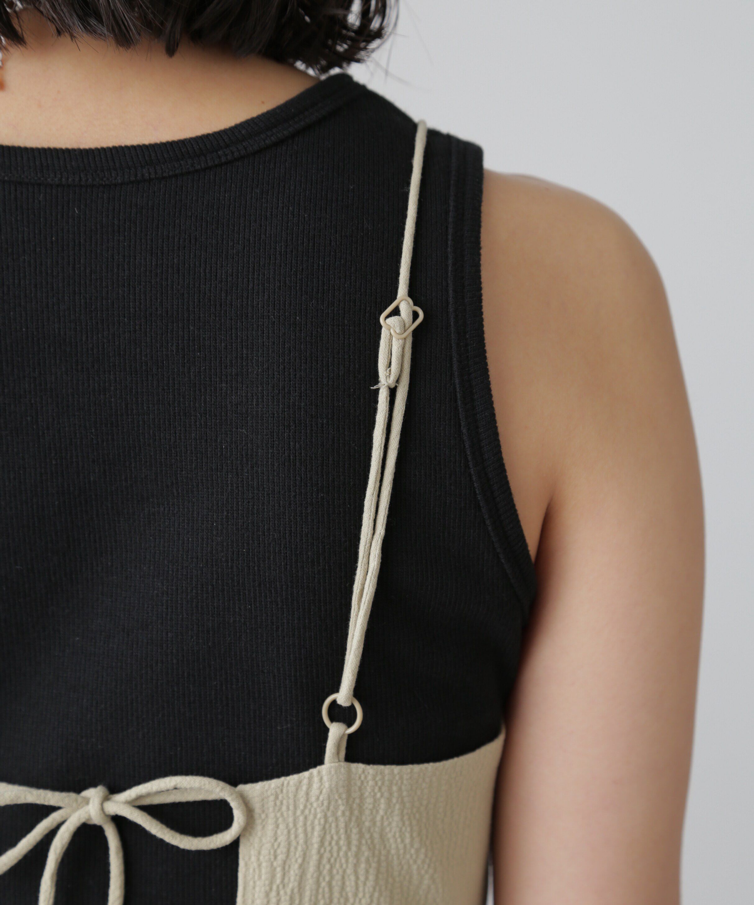  「サイドポケットキャミワンピース」|ワンピース|