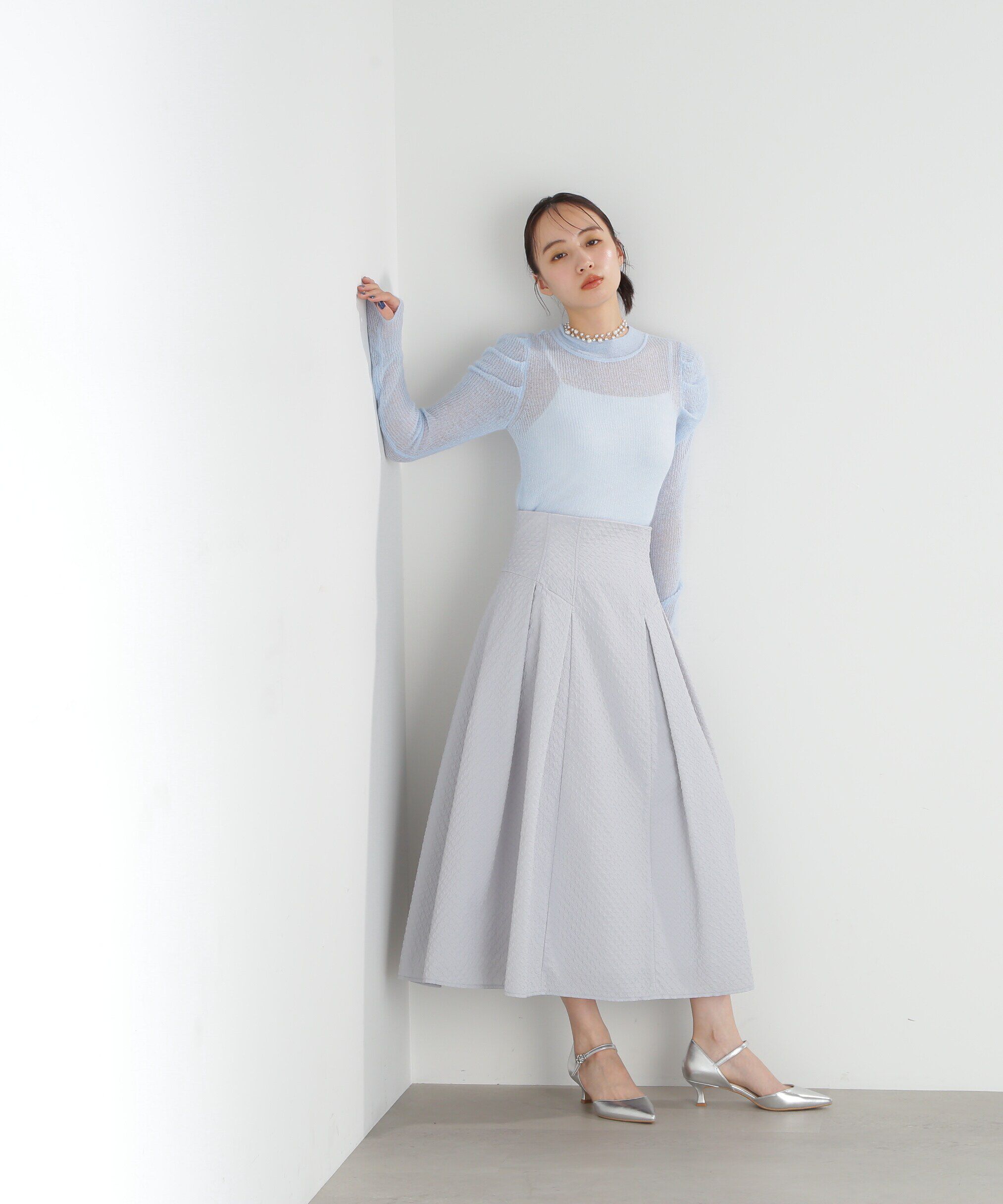  「モヘアコンヘアリーシアートップス」|ニット・セーター|