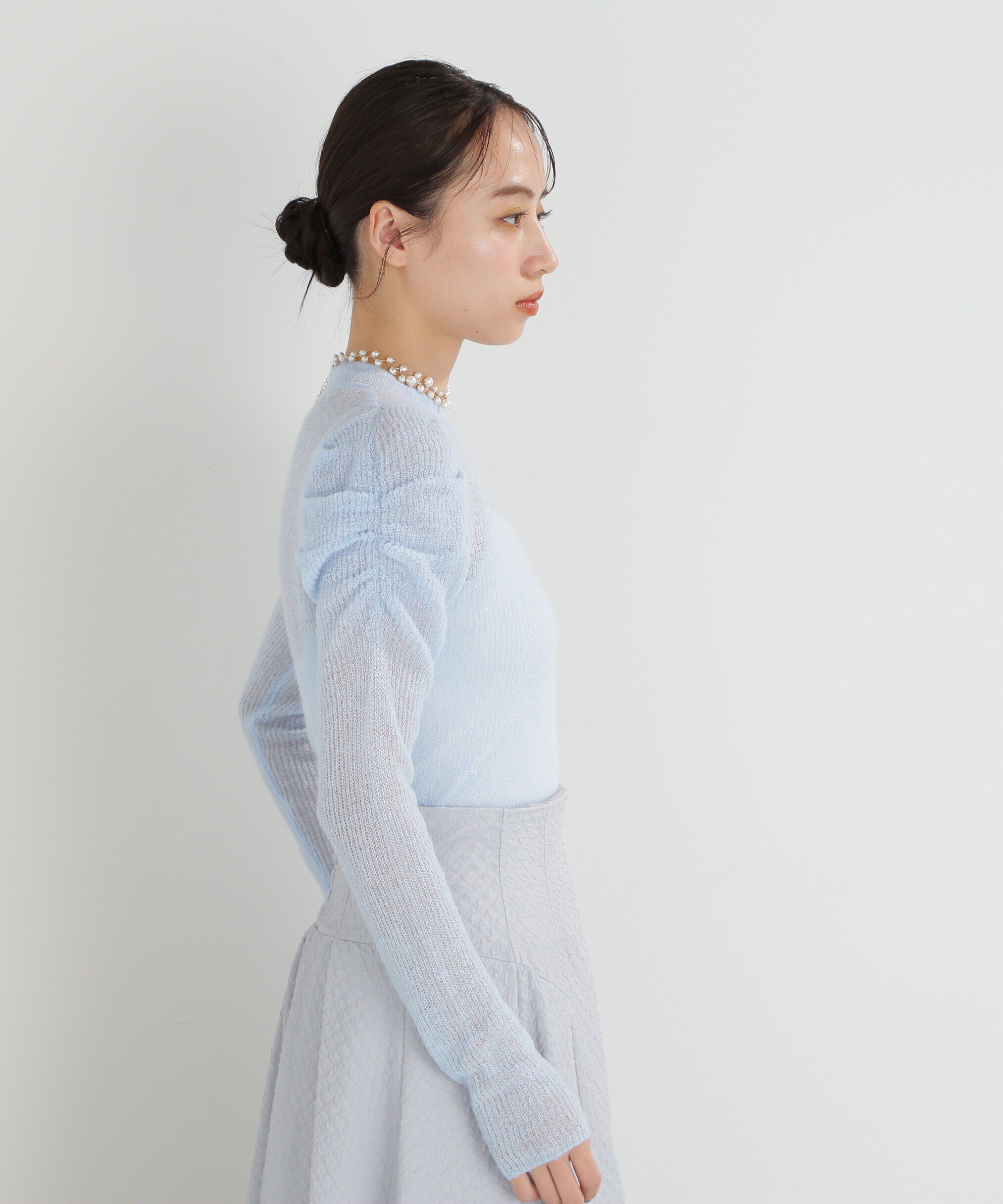  「モヘアコンヘアリーシアートップス」|ニット・セーター|