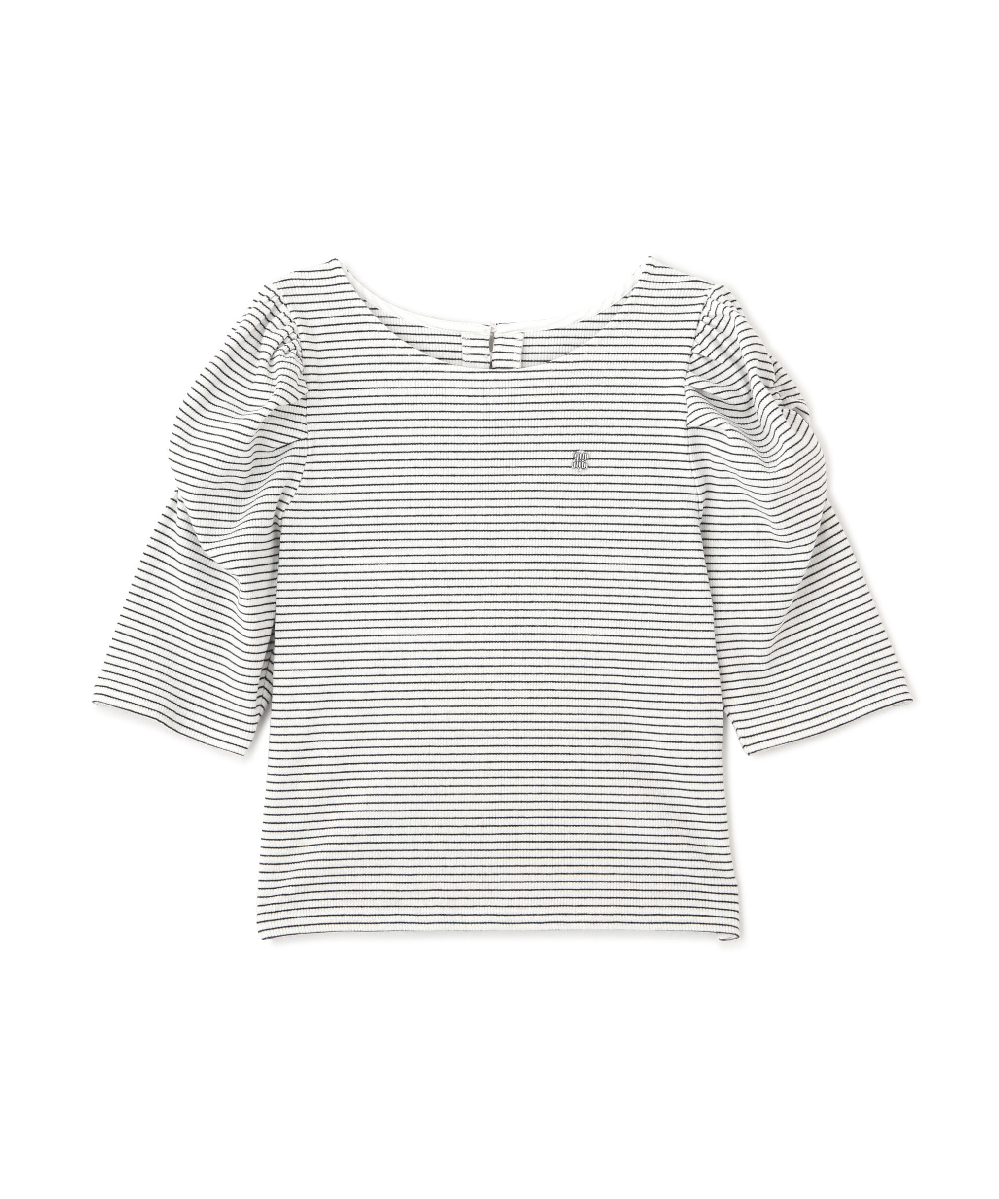  「プレート付きパワショルカットソー」|Tシャツ・カットソー|