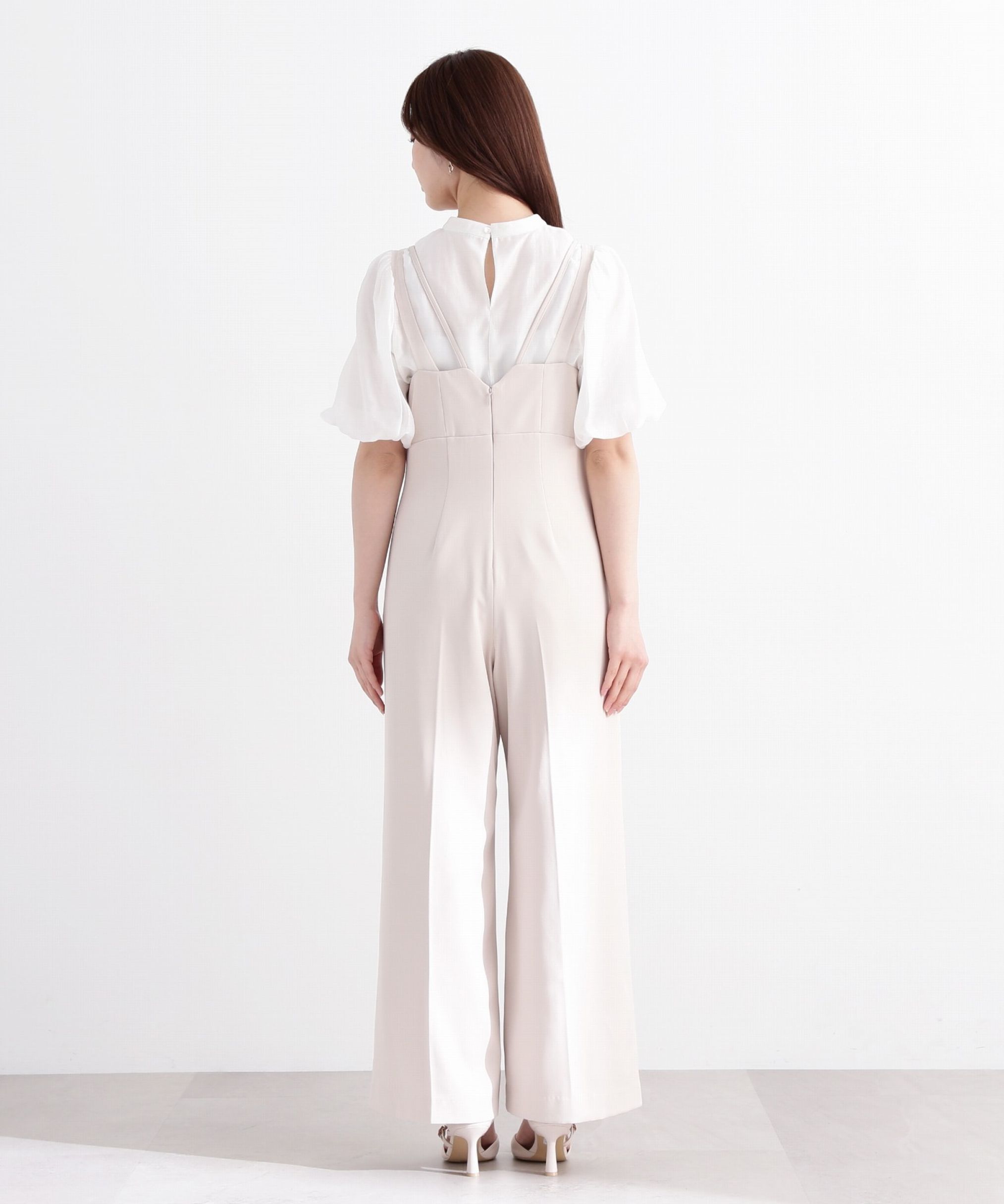 PROPORTION BODY DRESSING「チュールデザインオールインワン」|ワンピース|