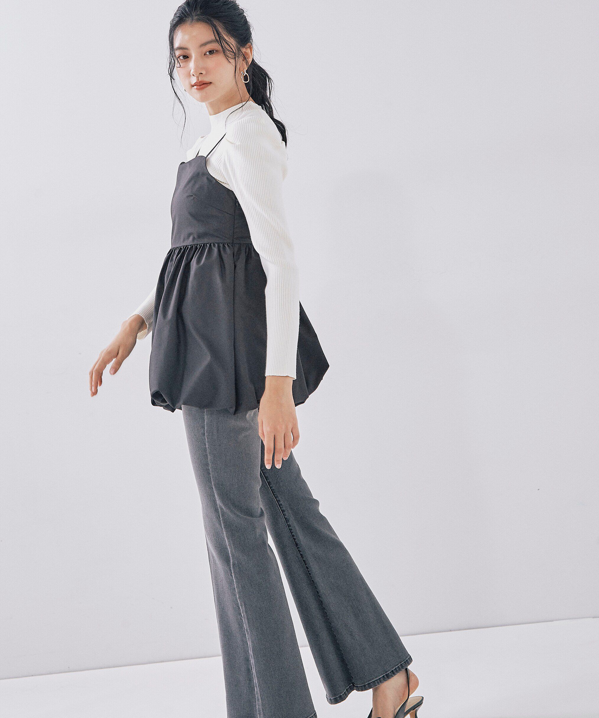 PROPORTION BODY DRESSING「ペプラムバルーンビスチェ」|シャツ・ブラウス|