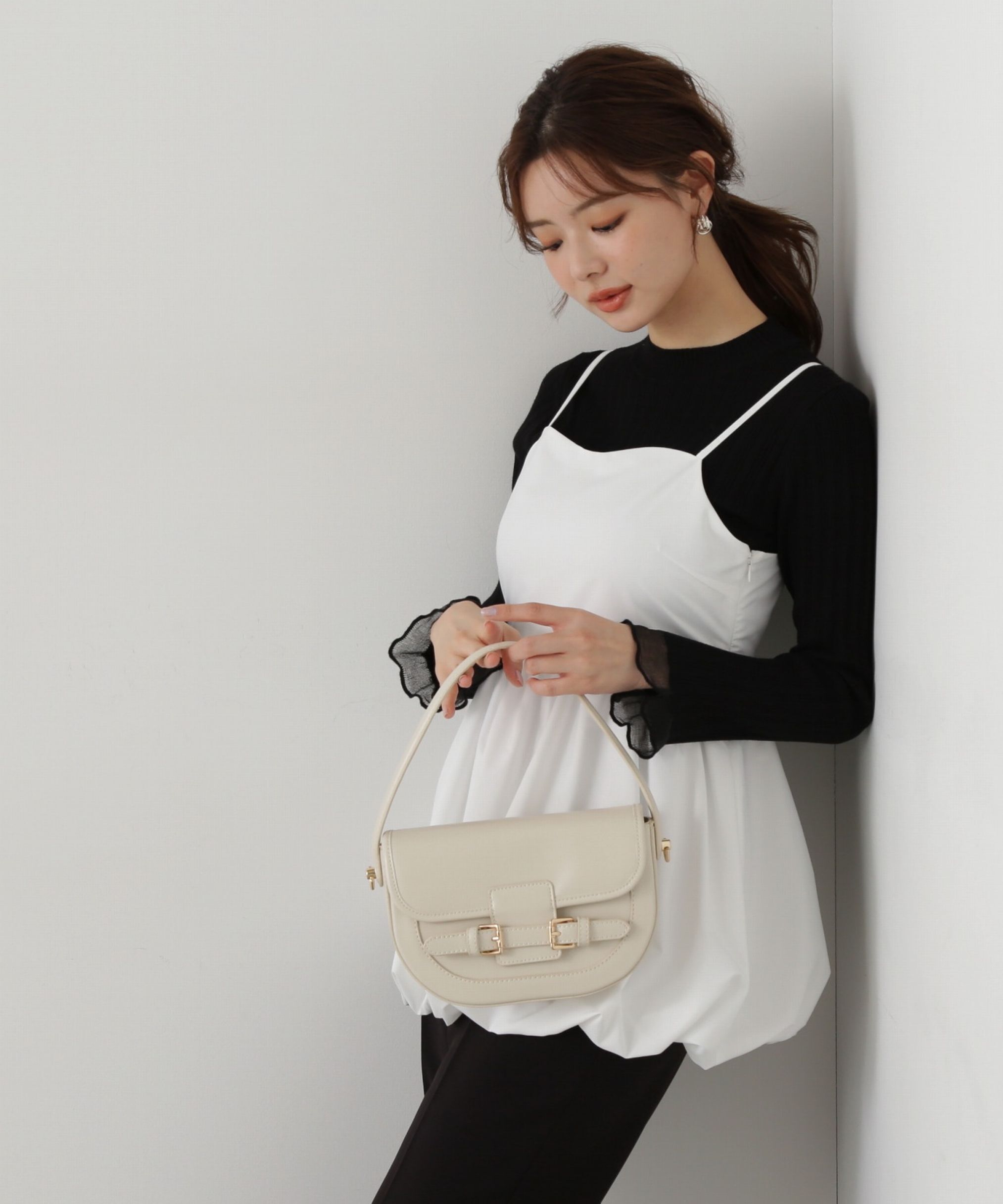 PROPORTION BODY DRESSING「ペプラムバルーンビスチェ」|シャツ・ブラウス|