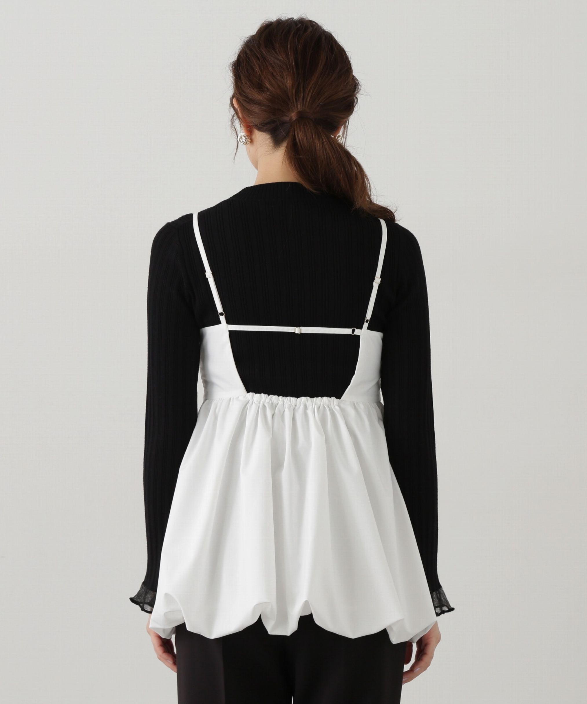 PROPORTION BODY DRESSING「ペプラムバルーンビスチェ」|シャツ・ブラウス|