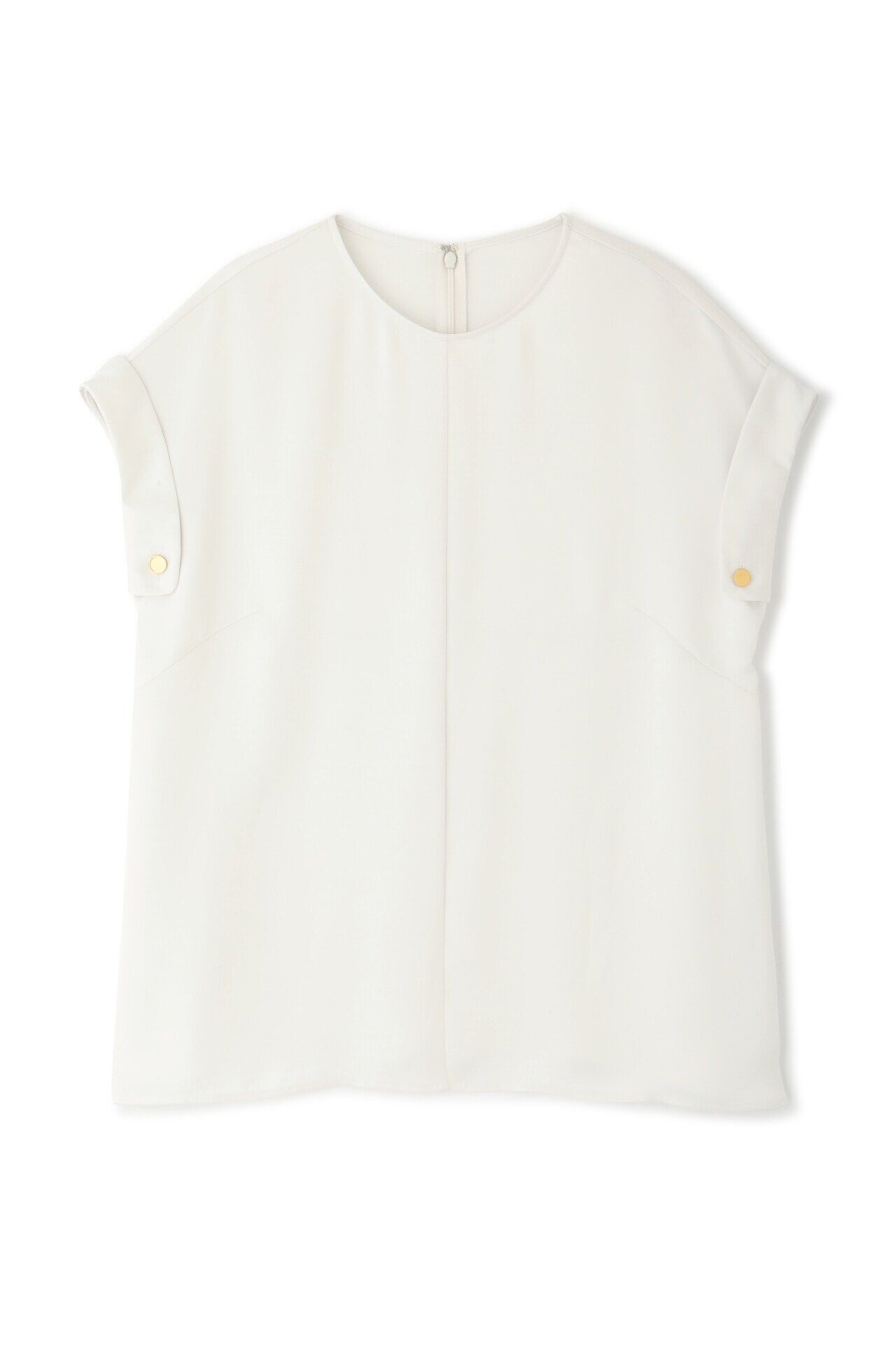  「◆カフススリーブサテンブラウス」|シャツ・ブラウス|