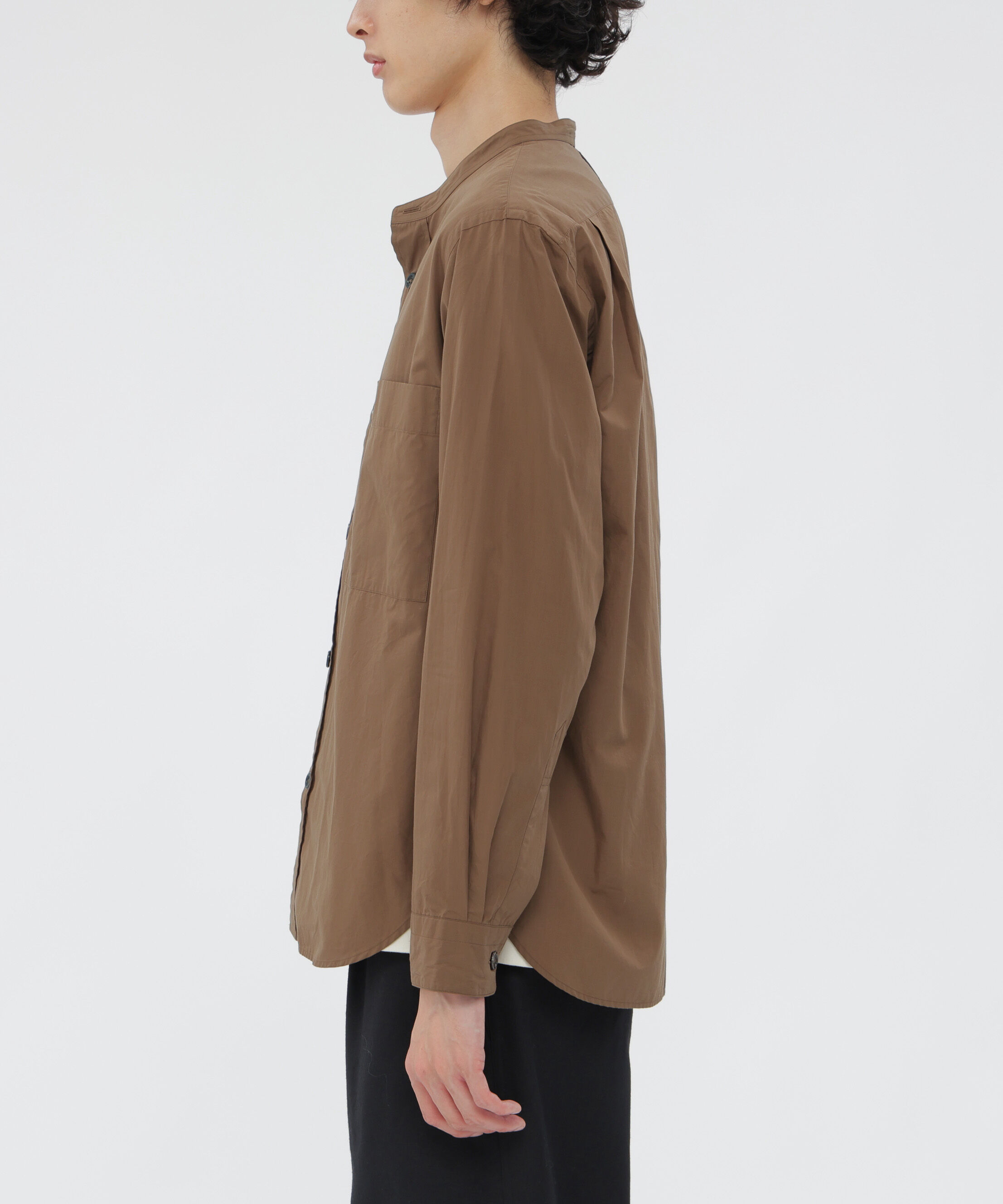 MARGARET HOWELL「FINE COMPACT COTTON POPLIN SHIRT」|シャツ・ブラウス|