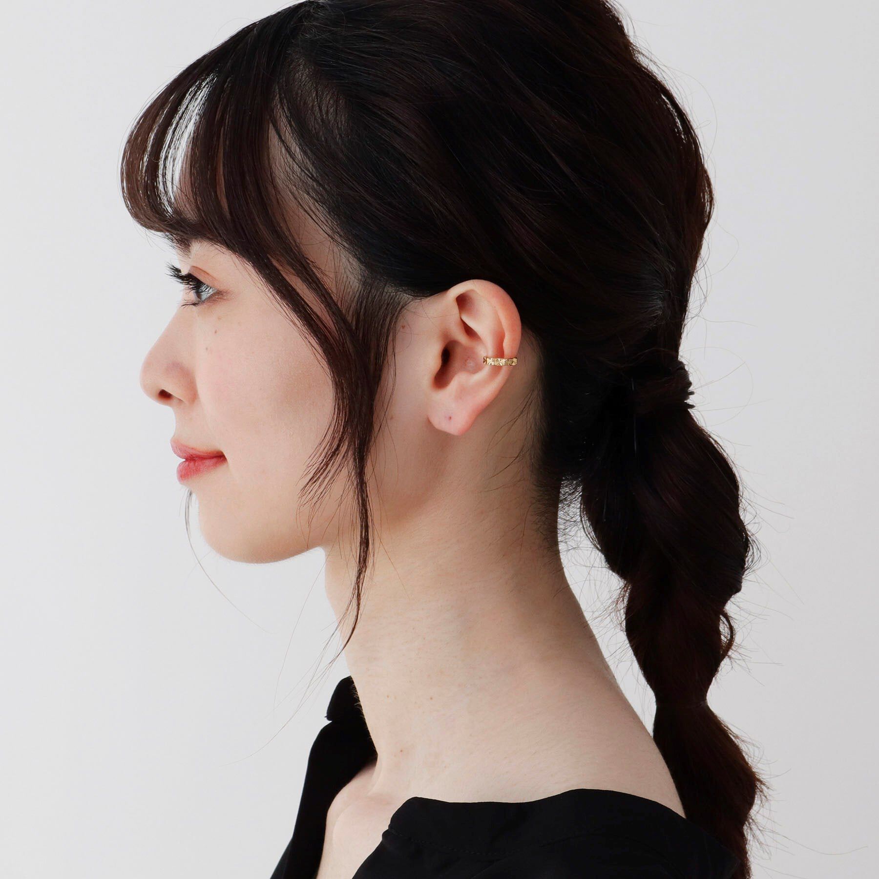 COCOSHNIK「シルバー 極光イヤーカフ」|イヤリング|