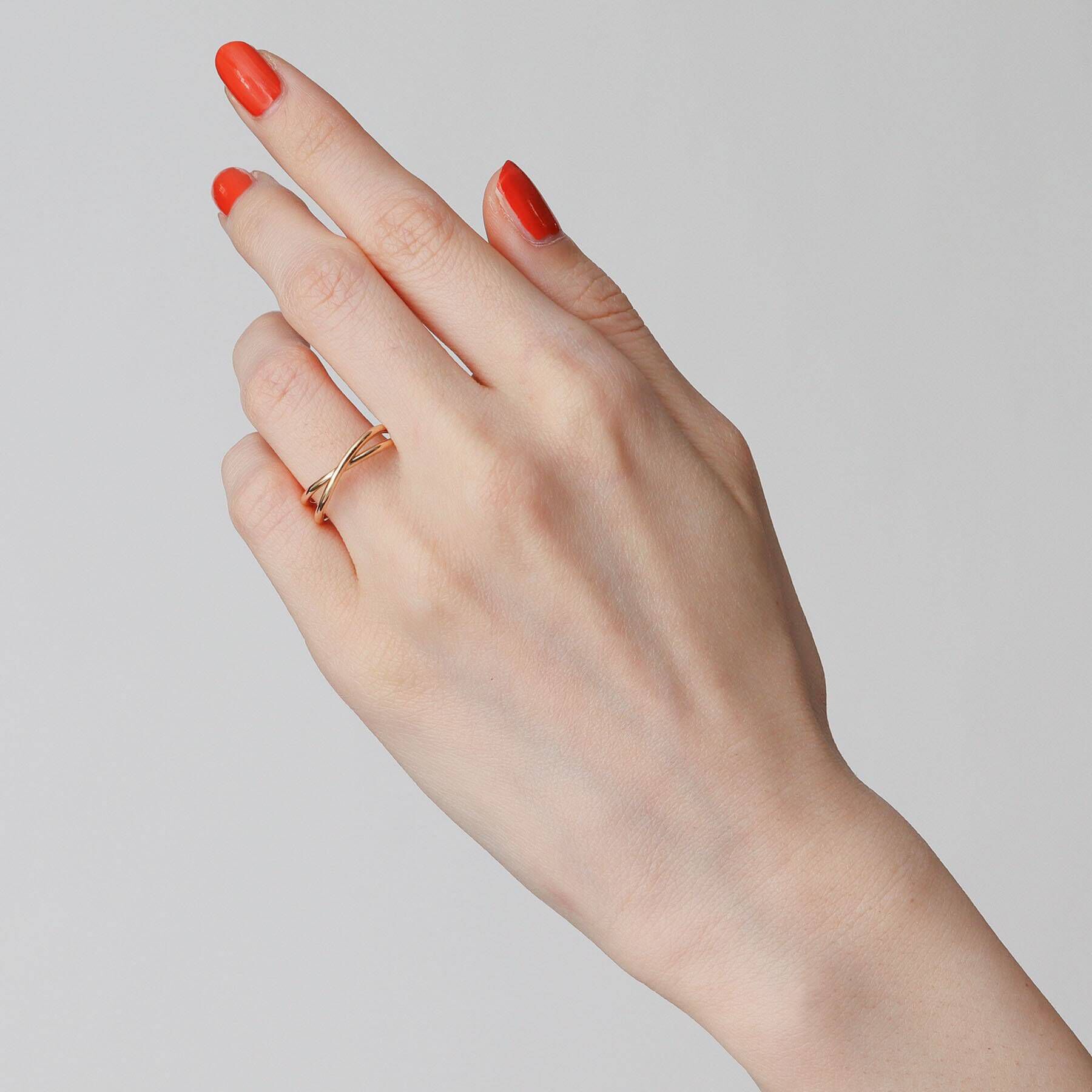 COCOSHNIK「K10Xウェーブリング」|リング|