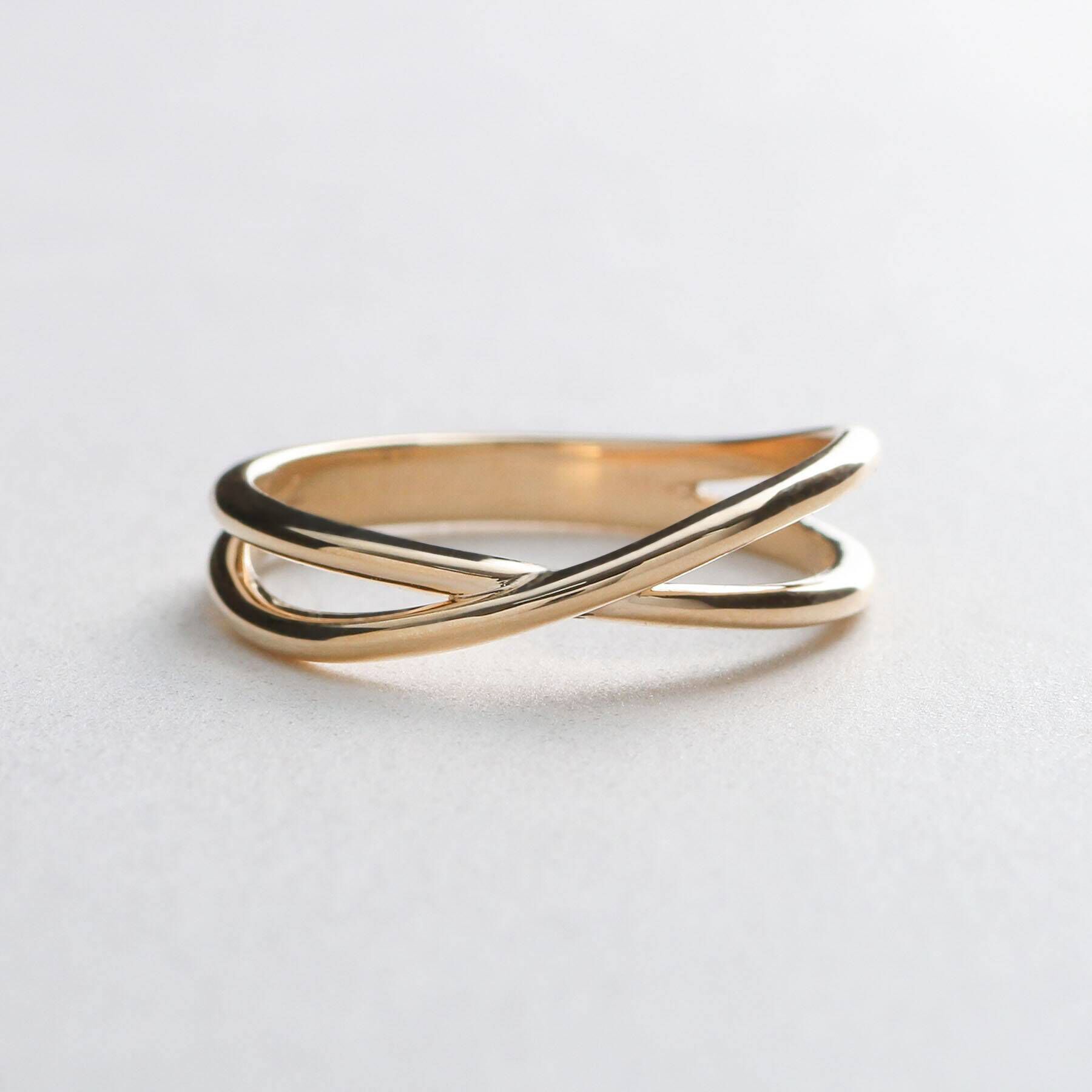 COCOSHNIK「K10Xウェーブリング」|リング|