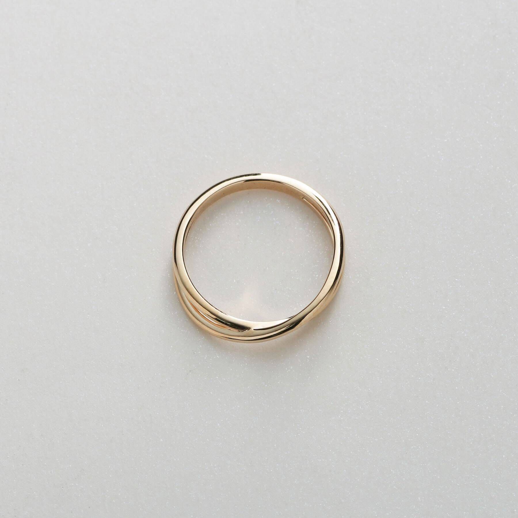 COCOSHNIK「K10Xウェーブリング」|リング|