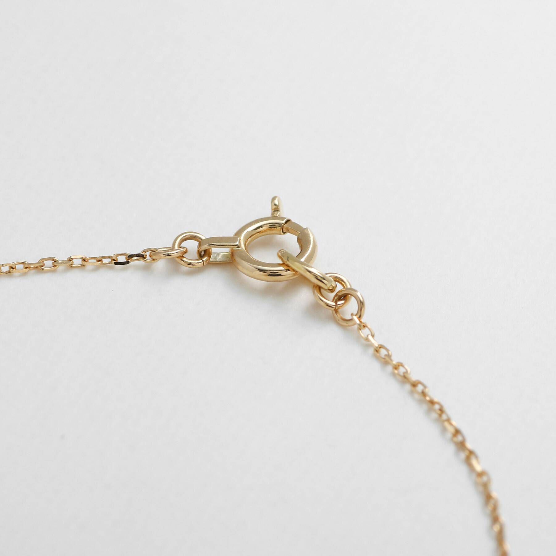 COCOSHNIK「K18ダイヤモンド バゲットカットコンビネーション ネックレス」|ネックレス|