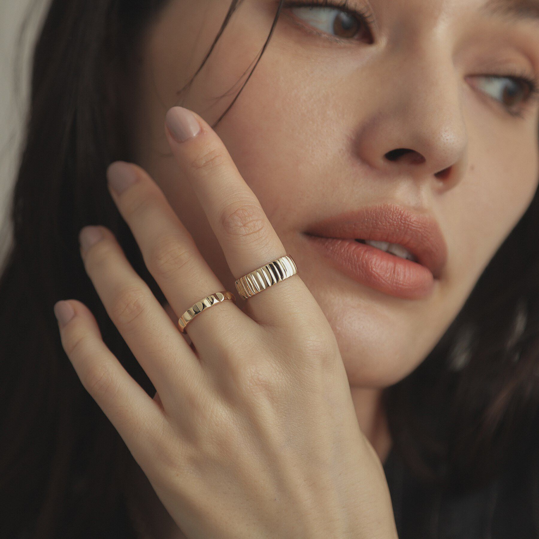 COCOSHNIK「K10甲丸ガドルーン リング」|リング|