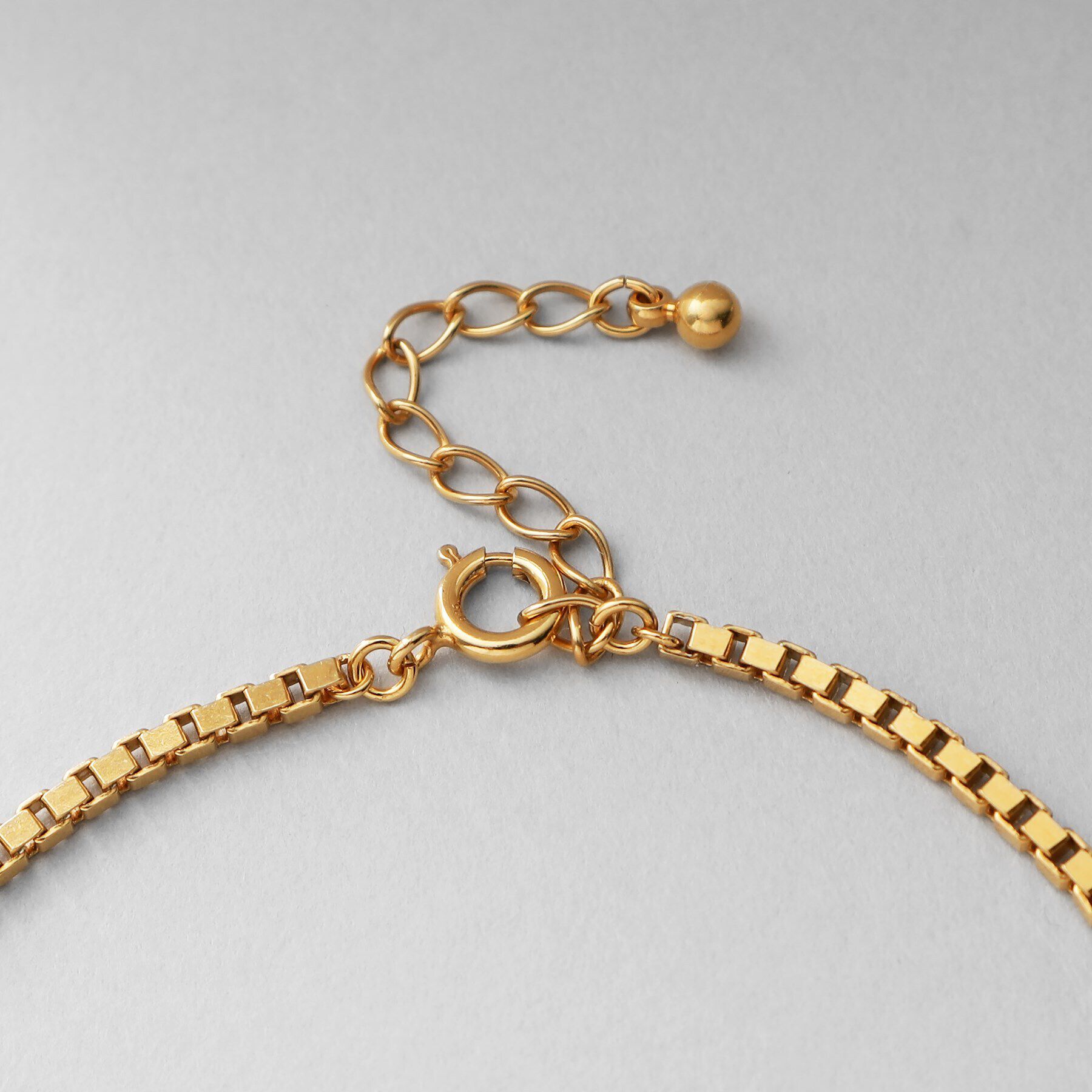 COCOSHNIK ONKITSCH「シルバー デザインチェーン ベネチアンブレスレットM GP」|ブレスレット・バングル|