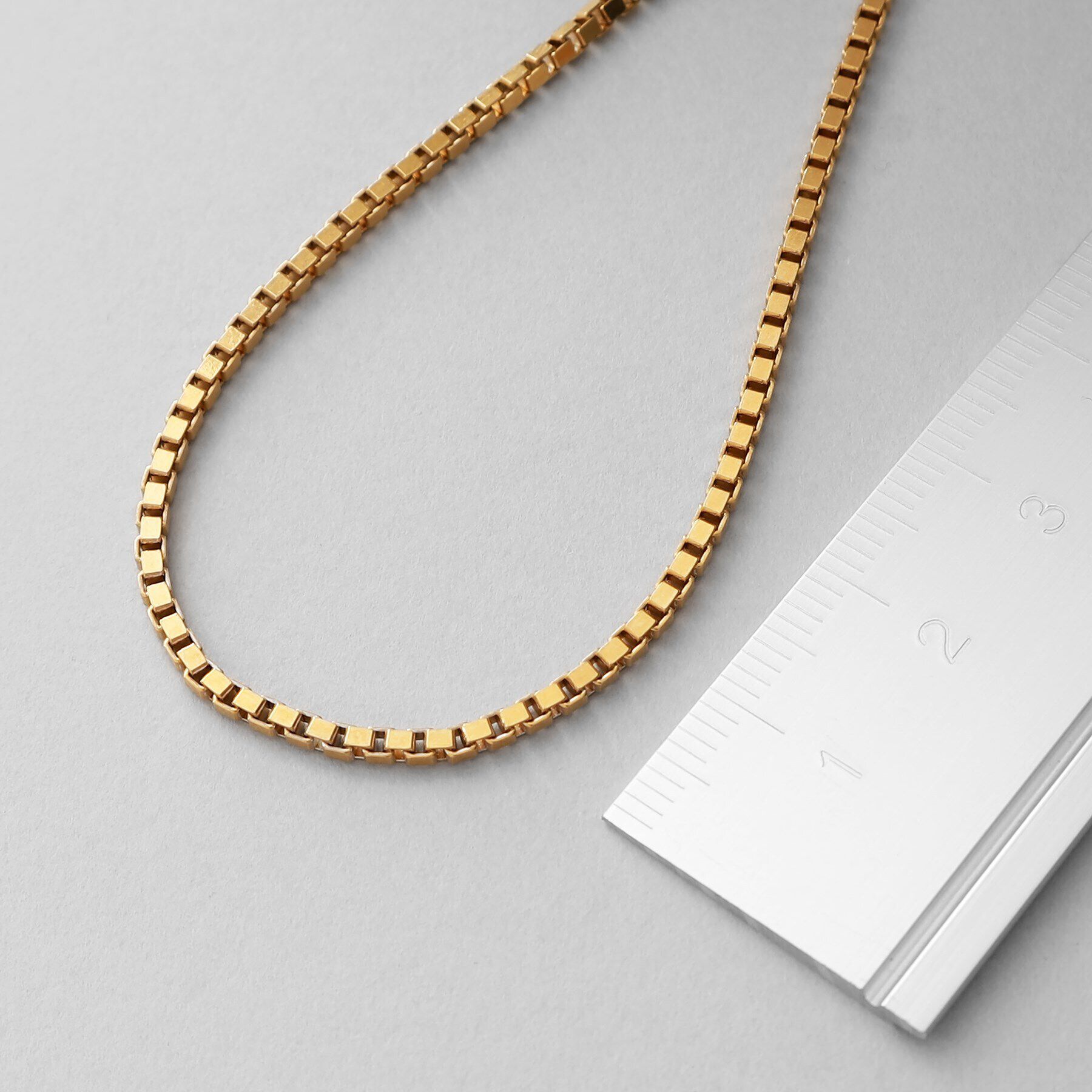 COCOSHNIK ONKITSCH「シルバー デザインチェーン ベネチアンブレスレットM GP」|ブレスレット・バングル|