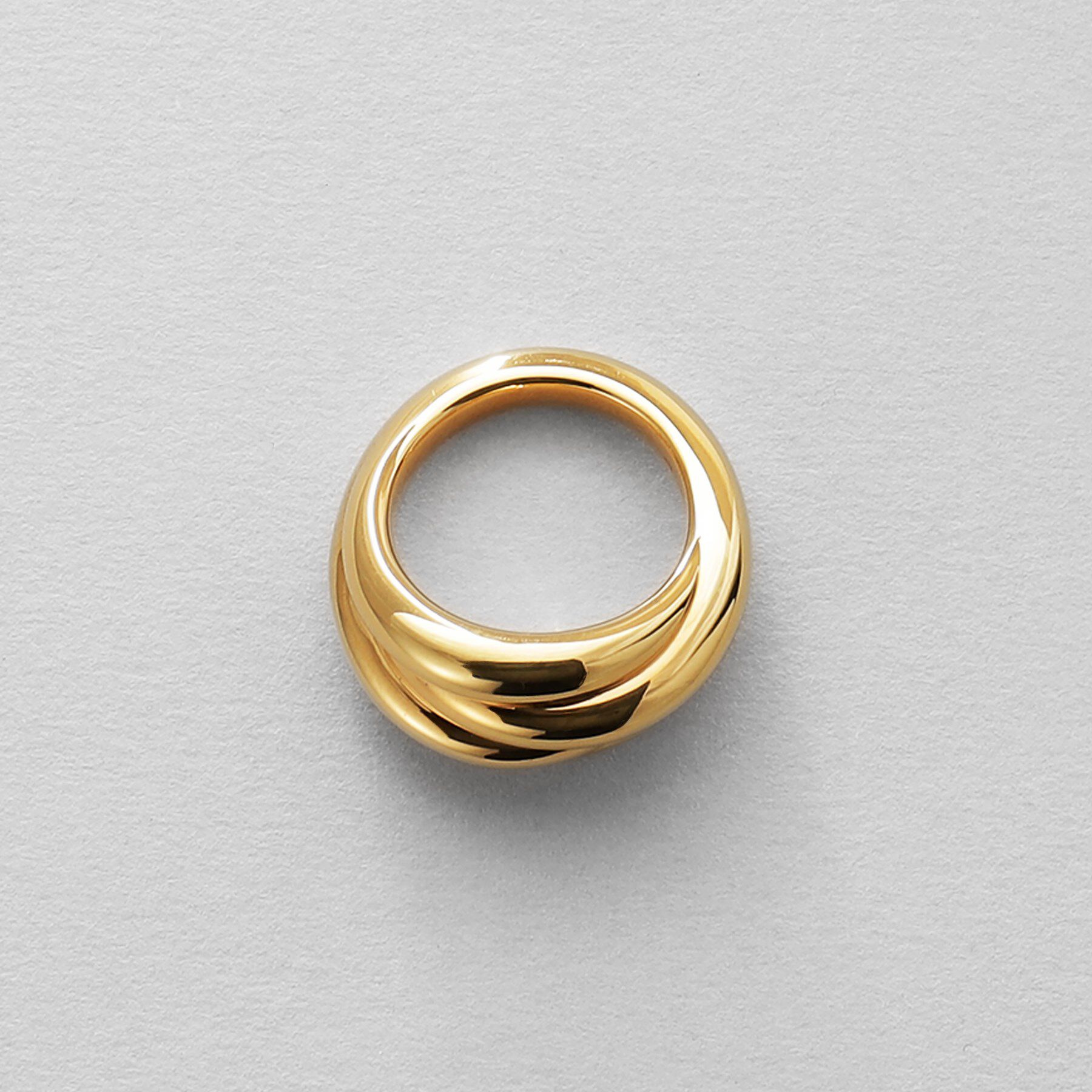 COCOSHNIK ONKITSCH「シルバー タングルドドームリング GP」|リング|