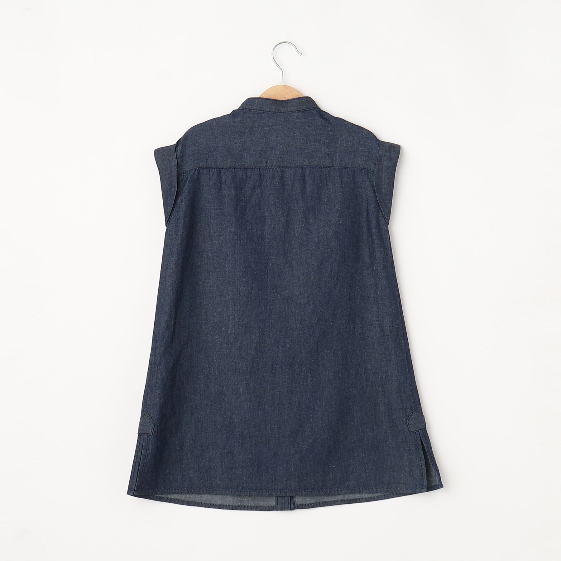 Dessin「【リンクコーデ】綿麻デニムシャツワンピース」|ワンピース|