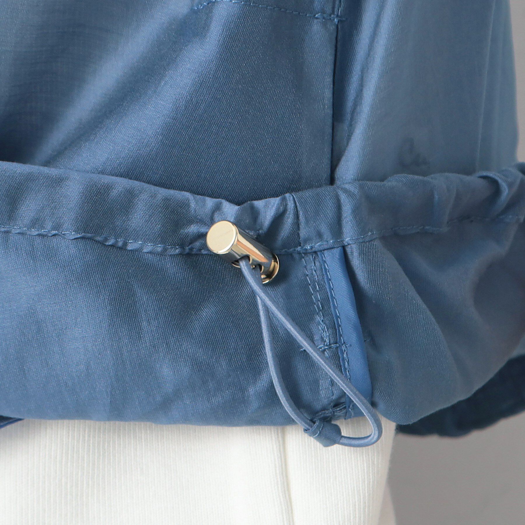 Dessin「【洗える】ドローコード付きシアーブラウス」|シャツ・ブラウス|