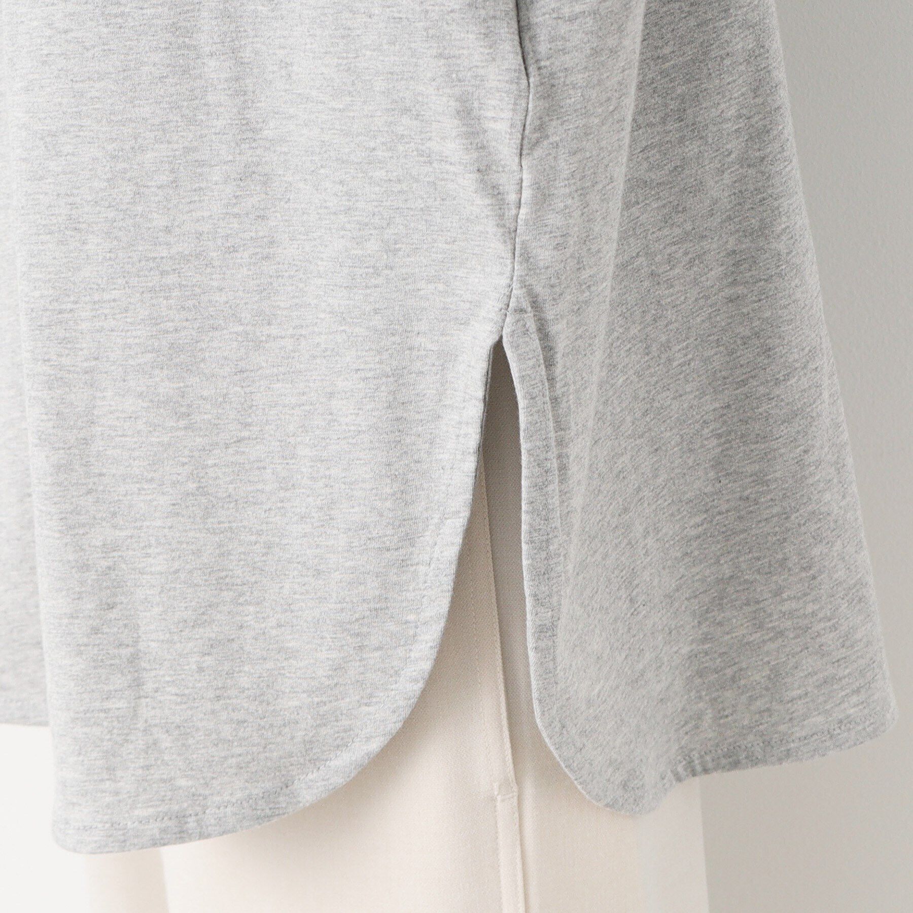 Dessin「【洗える】シルバープリントロンT」|Tシャツ・カットソー|