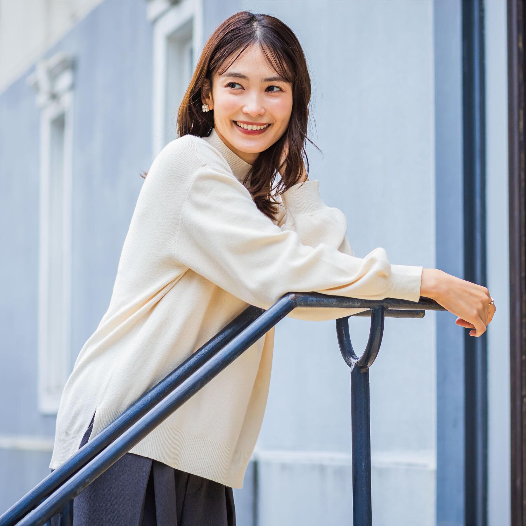 ITS&rsquo;DEMO「【手洗い可／8色展開】カラフルハイネックニット」|ニット・セーター|