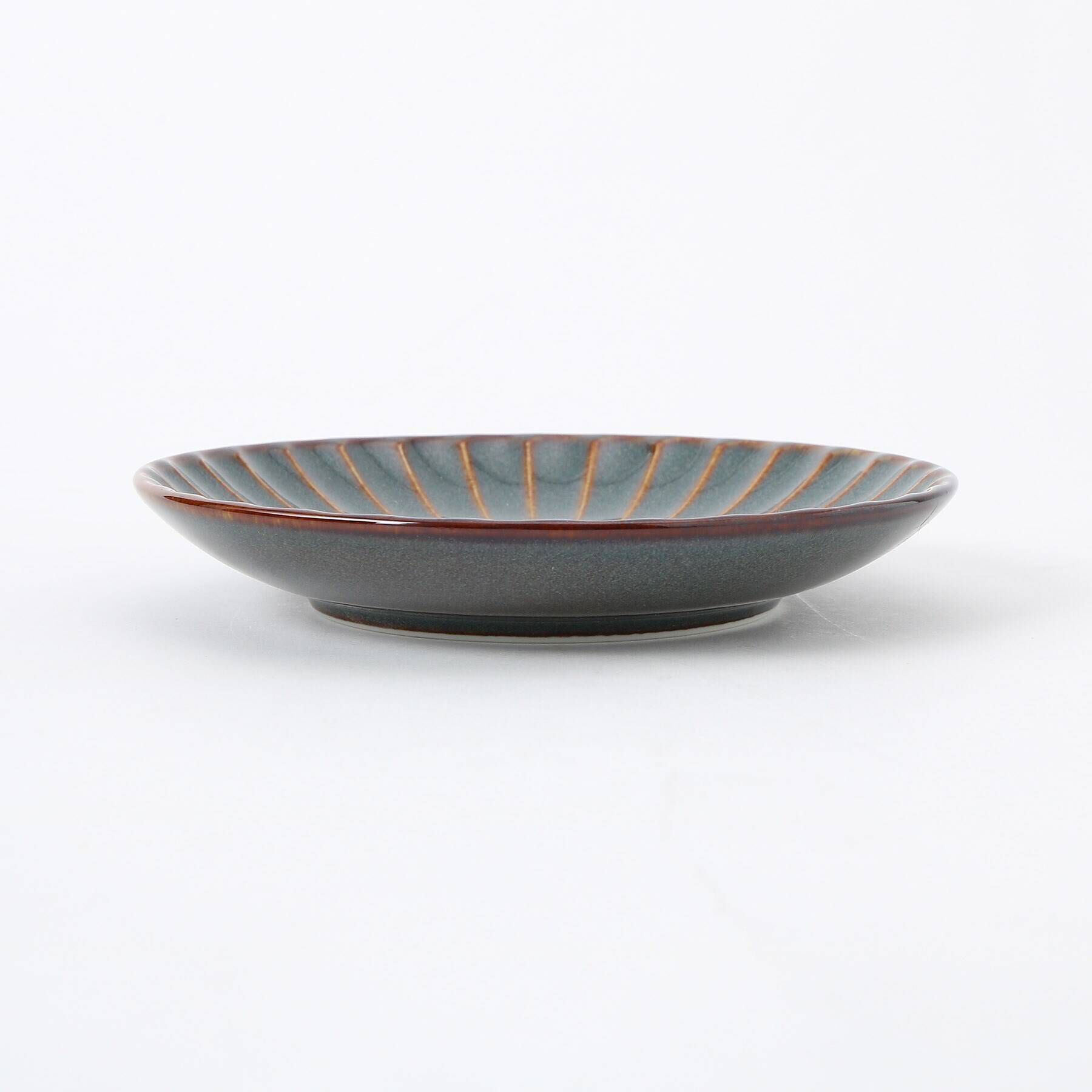 212 KITCHEN STORE「かすみ 山藍 12.5cm 丸皿」|食器・キッチングッズ|