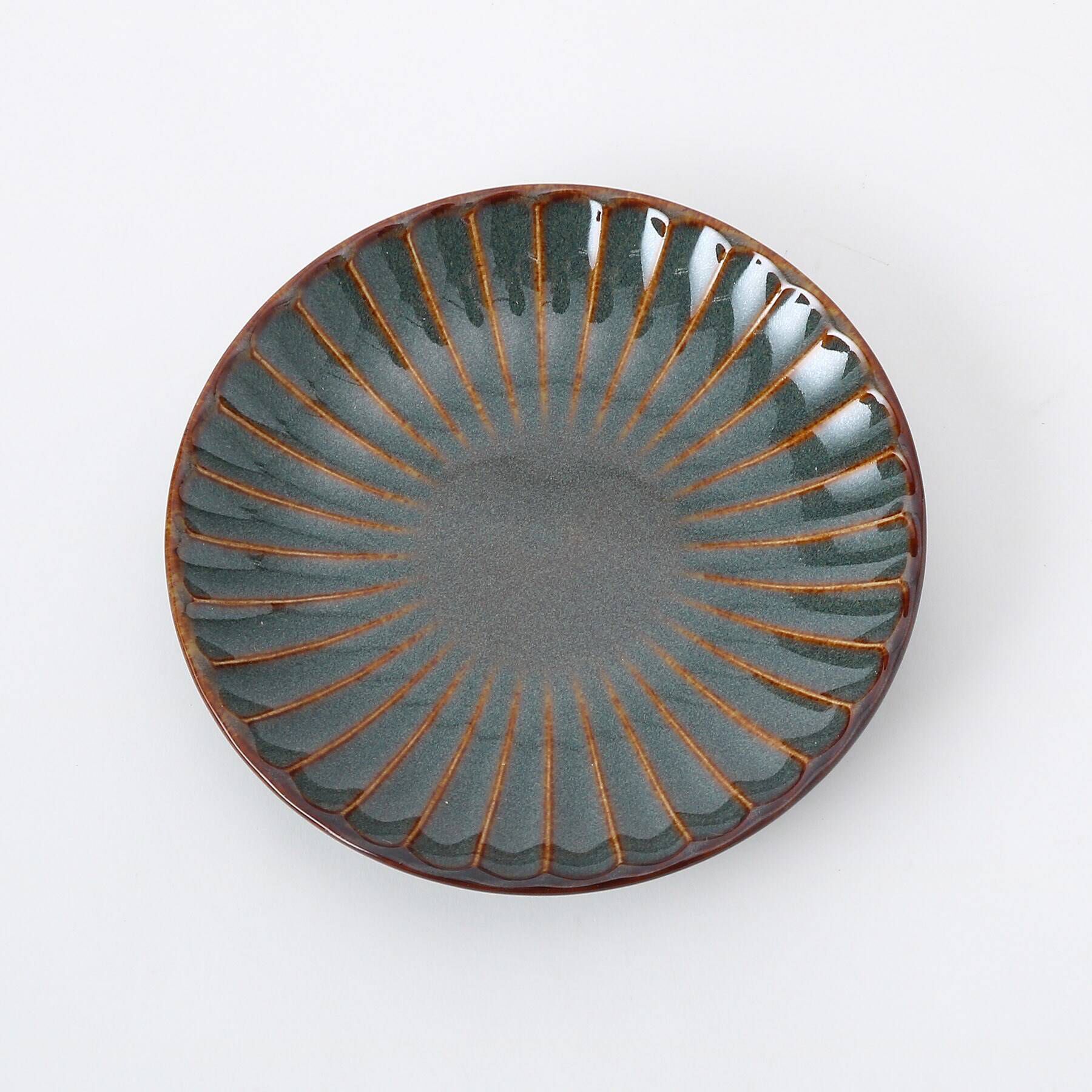 212 KITCHEN STORE「かすみ 山藍 12.5cm 丸皿」|食器・キッチングッズ|