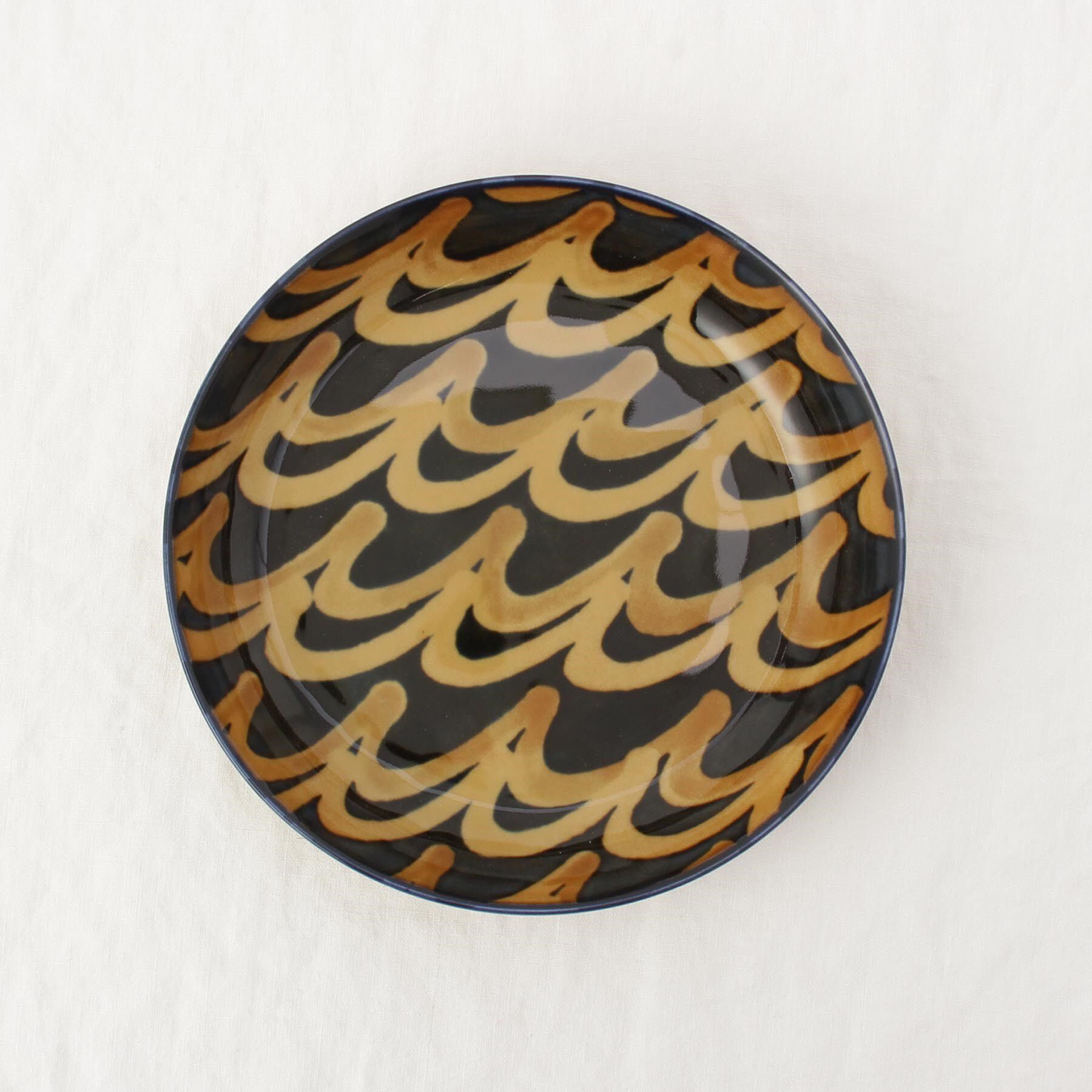 212 KITCHEN STORE「スリップショコラ ウエーブ スープカレー皿」|食器・キッチングッズ|