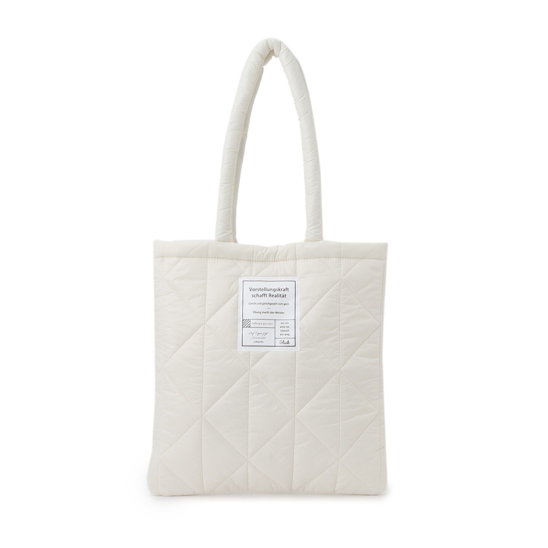 Ober Tashe「パデットキルトトート」|トートバッグ|ｱｲﾎﾞﾘｰ(004)