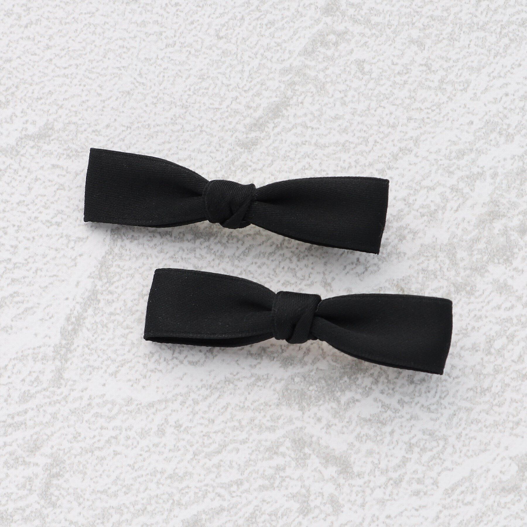 Grandedge「セットリボンミニクリップ」|その他|ﾌﾞﾗｯｸ(019)