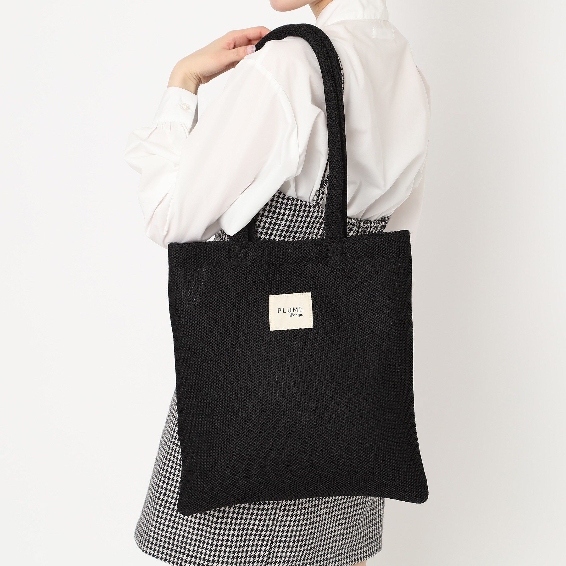 Ober Tashe「メッシュスクエアトート」|トートバッグ|