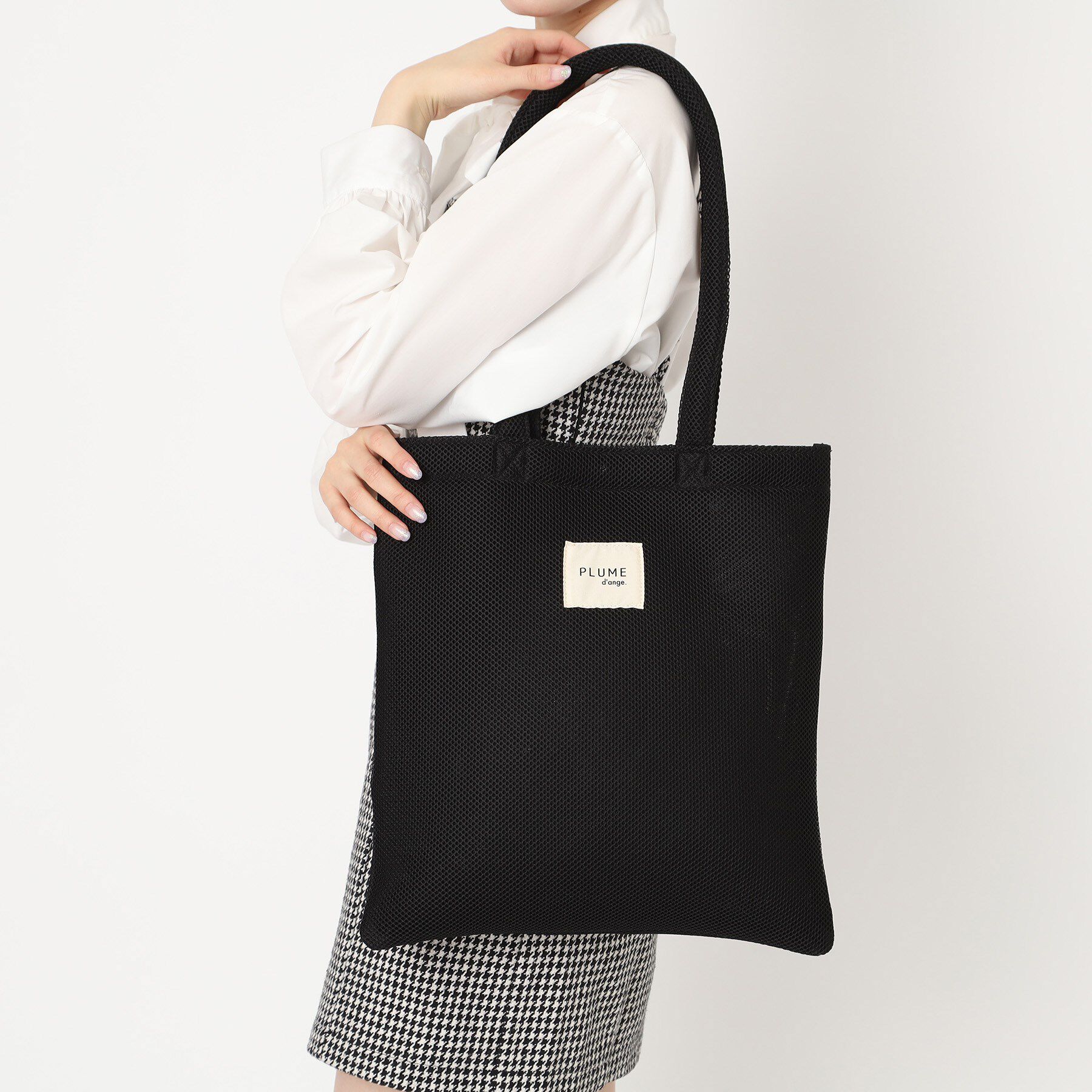 Ober Tashe「メッシュスクエアトート」|トートバッグ|