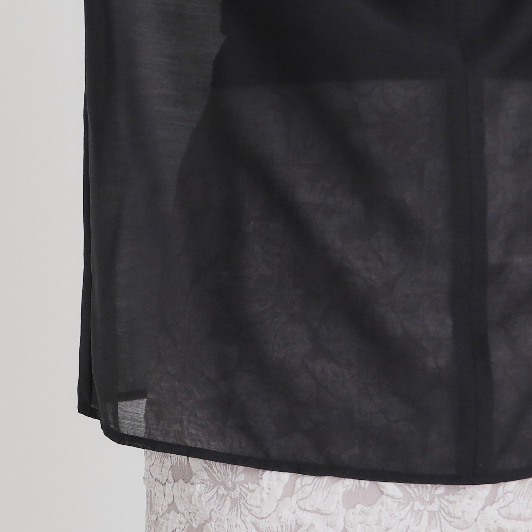 SunaUna「【シアー／着回し】ボウタイブラウス」|シャツ・ブラウス|