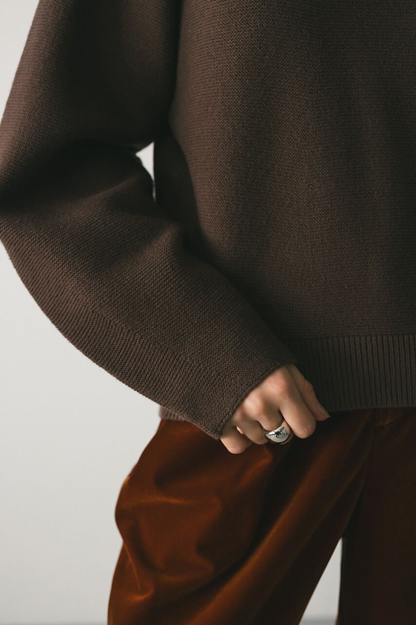 STYLEMIXER「シームレスフォルムニットトップ」|ニット・セーター|