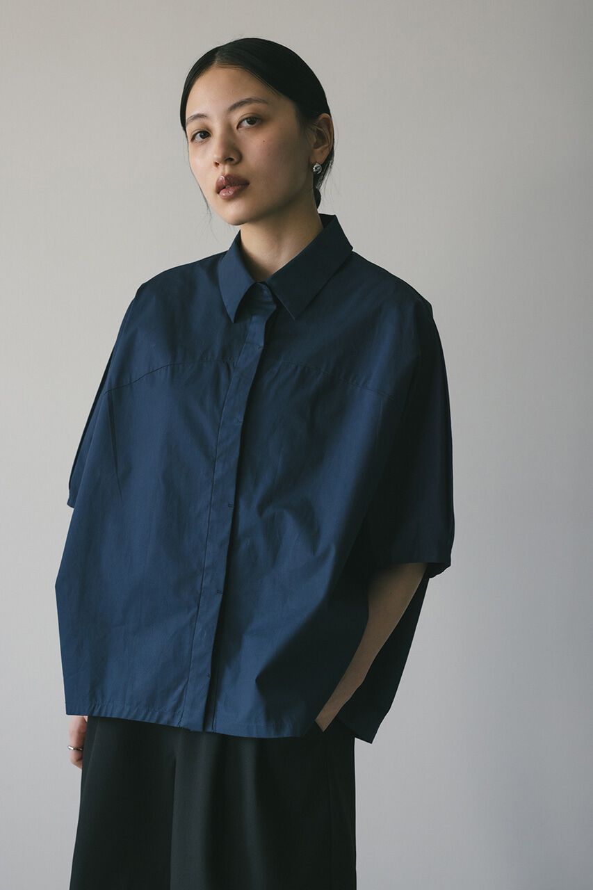 STYLEMIXER「テントスリーブルーズシャツ」|シャツ・ブラウス|