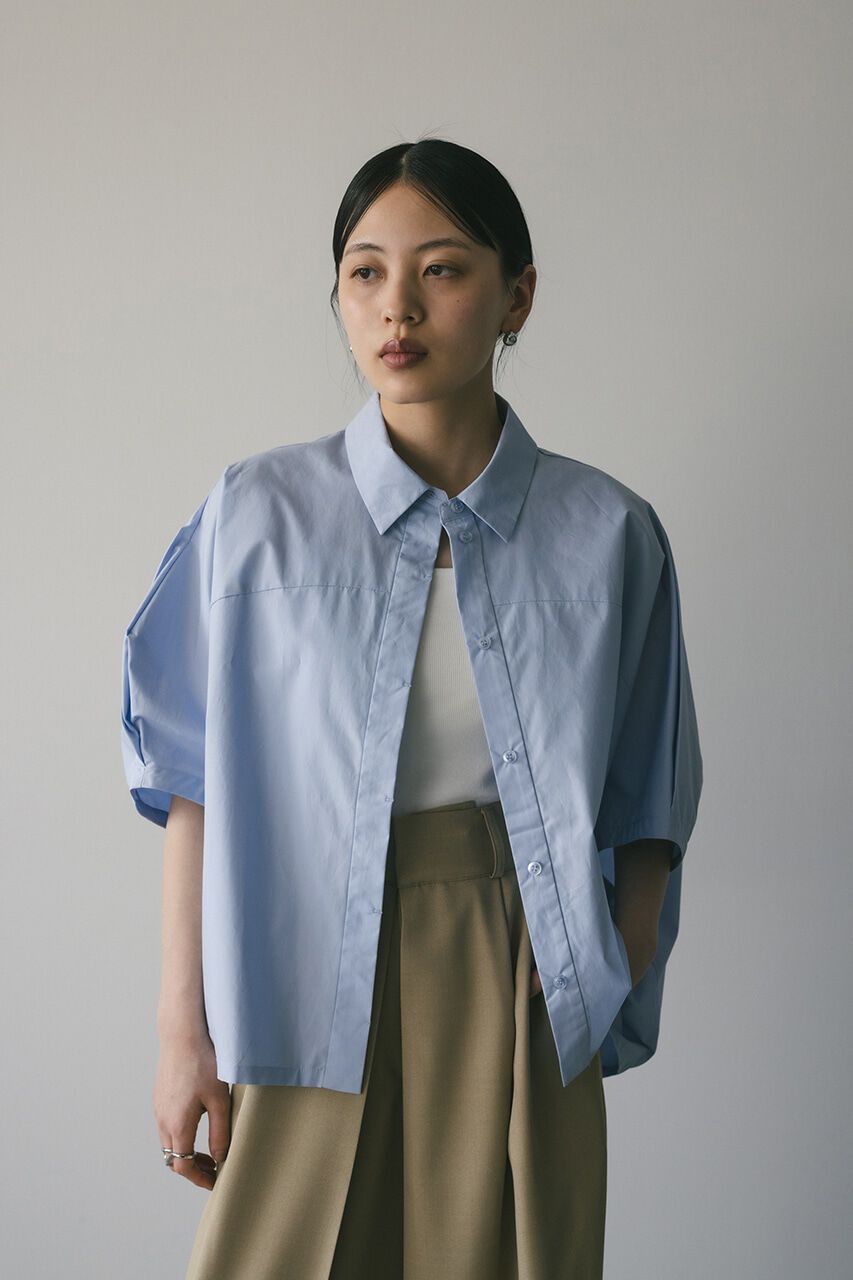 STYLEMIXER「テントスリーブルーズシャツ」|シャツ・ブラウス|