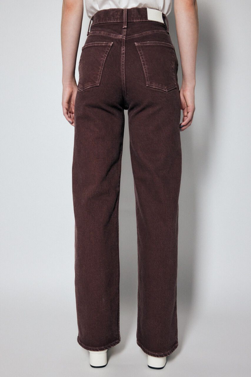 MOUSSY「PLAIN COLOR LOOSE STRAIGHT」|デニム|