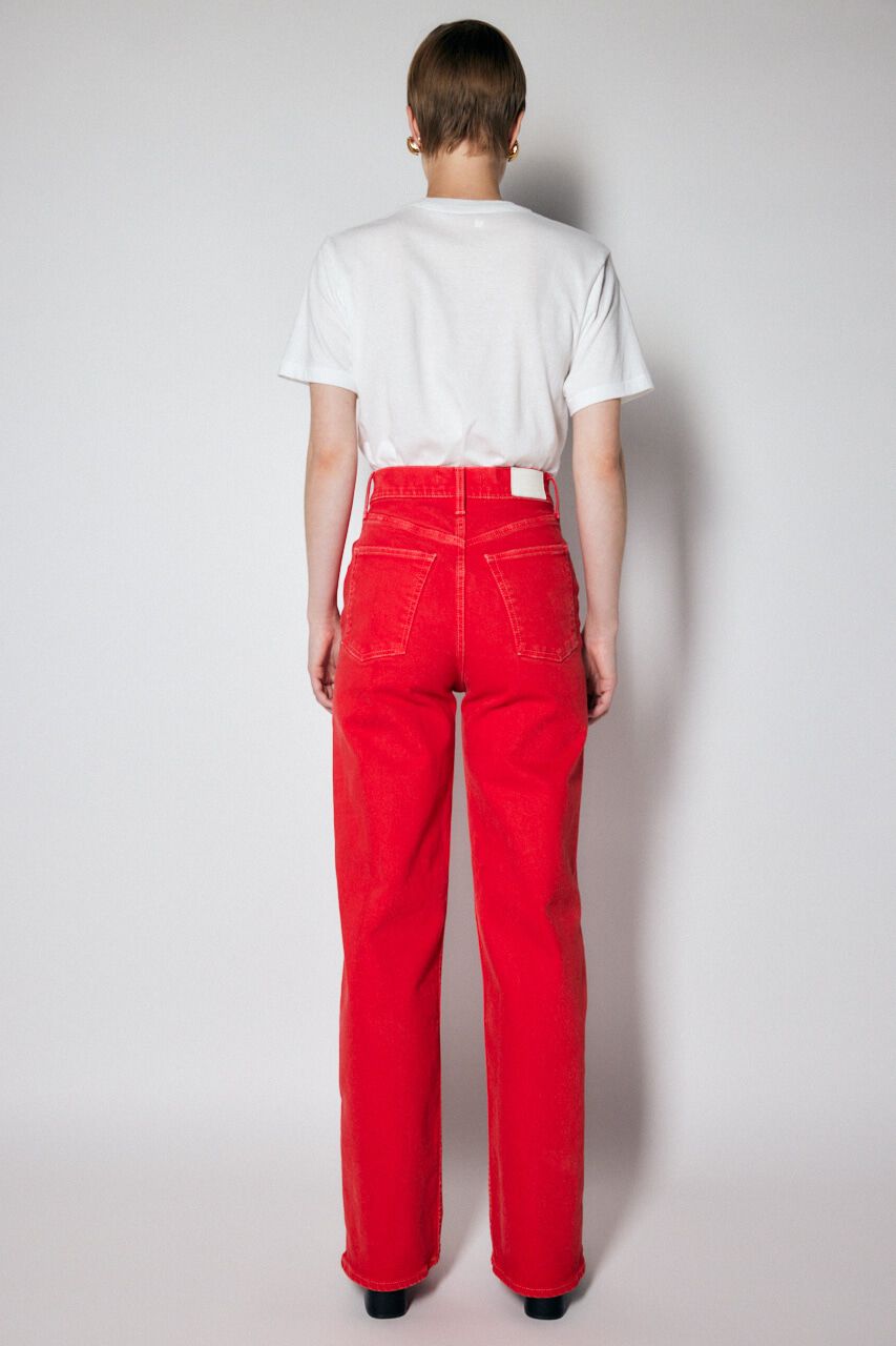 MOUSSY「PLAIN COLOR LOOSE STRAIGHT」|デニム|