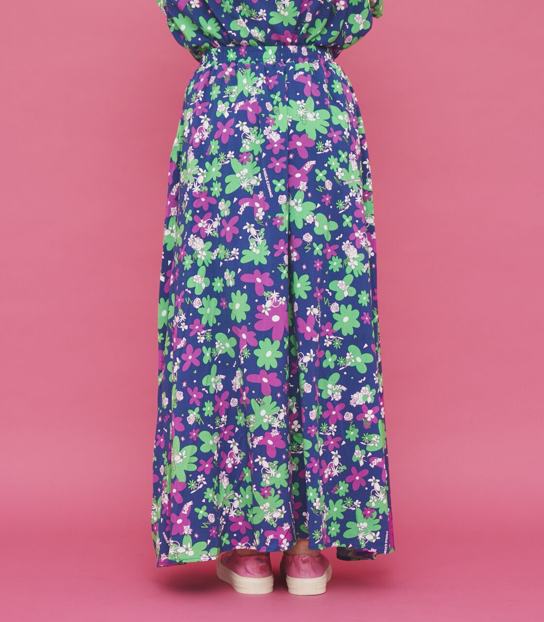 RODEO CROWNS「0528 MATT FLOWER スカート」|スカート|