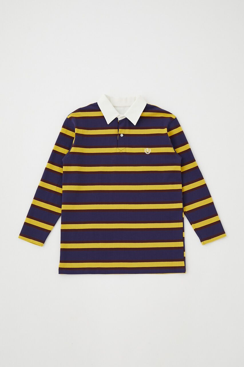 RODEO CROWNS「キッズ Private Ivy ラガーシャツチュニック」|Tシャツ・カットソー|柄NVY5