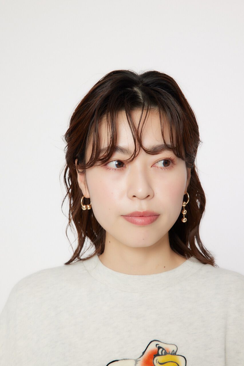 RODEO CROWNS「メタルボールアシメピアス」|ピアス|