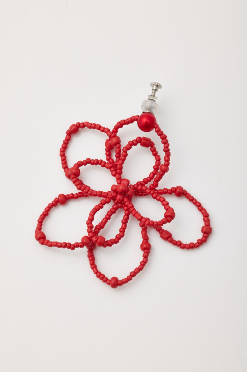 RODEO CROWNS「フラワービーズイヤリング」|ピアス|