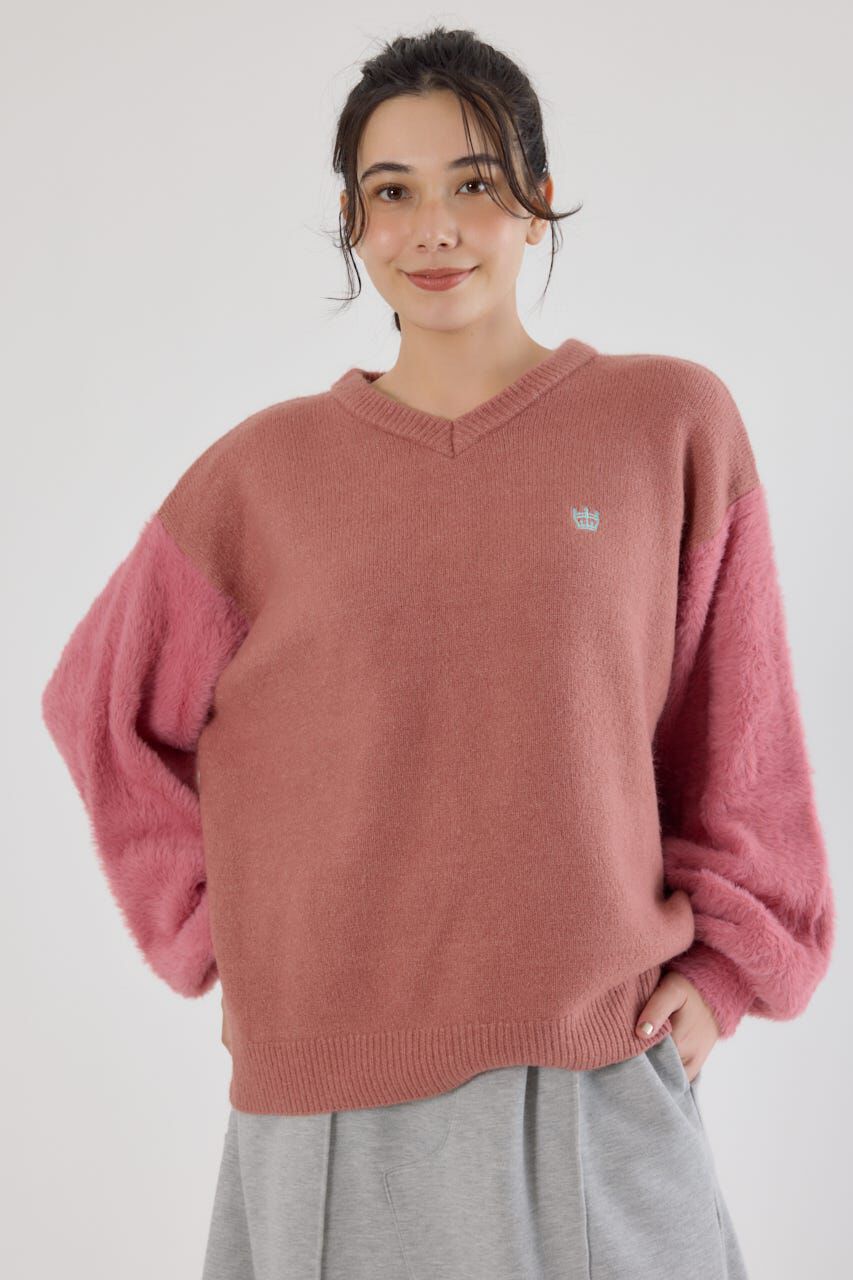 RODEO CROWNS「アームシャギーニットトップス」|ニット・セーター|