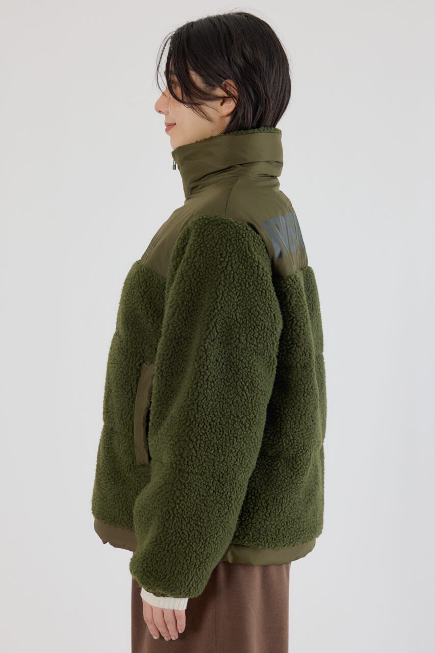 RODEO CROWNS「切り替えボアロゴジャケット」|その他|