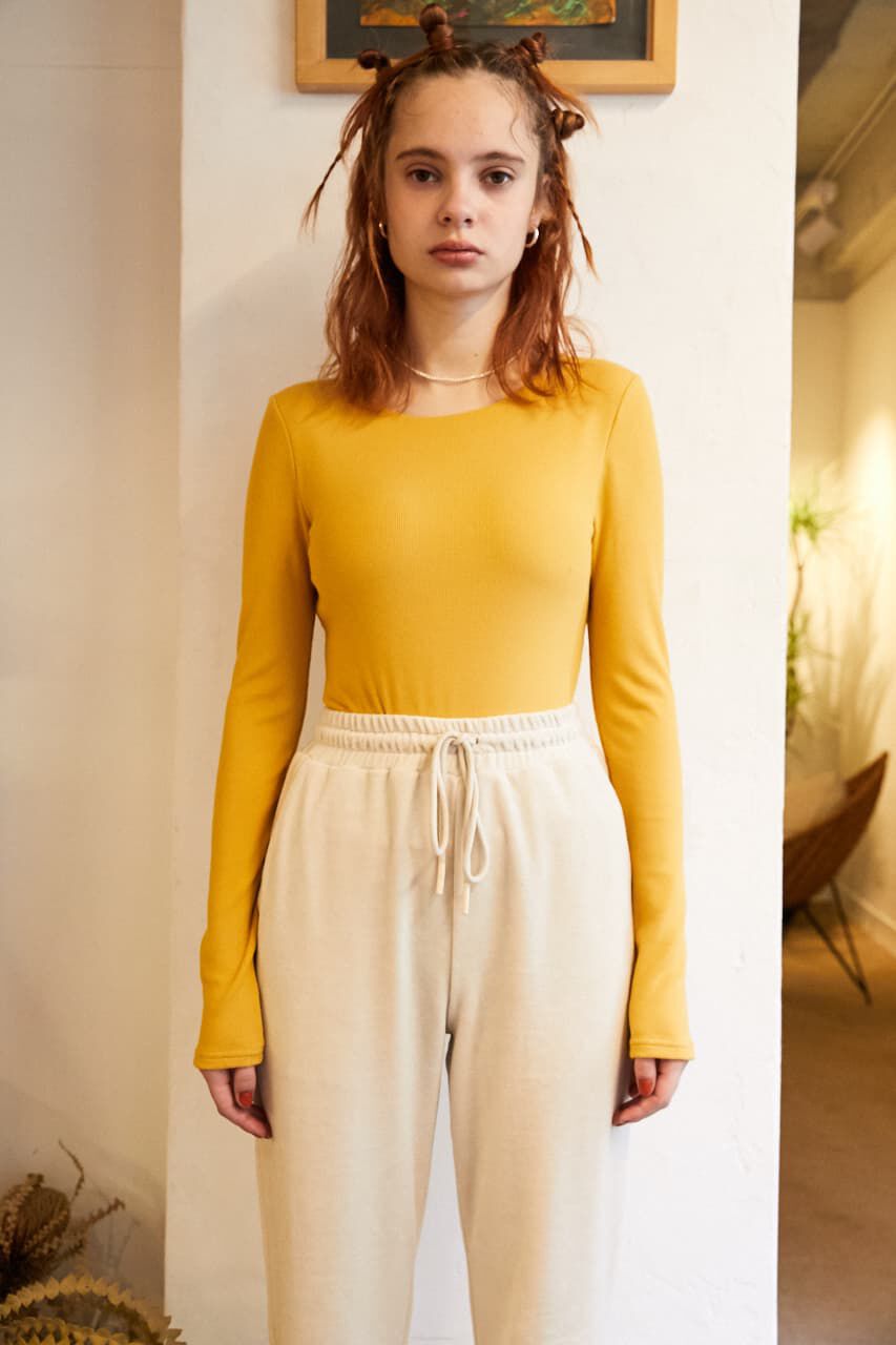 SLY「 BACK OPEN Tシャツ」|Tシャツ・カットソー|YEL