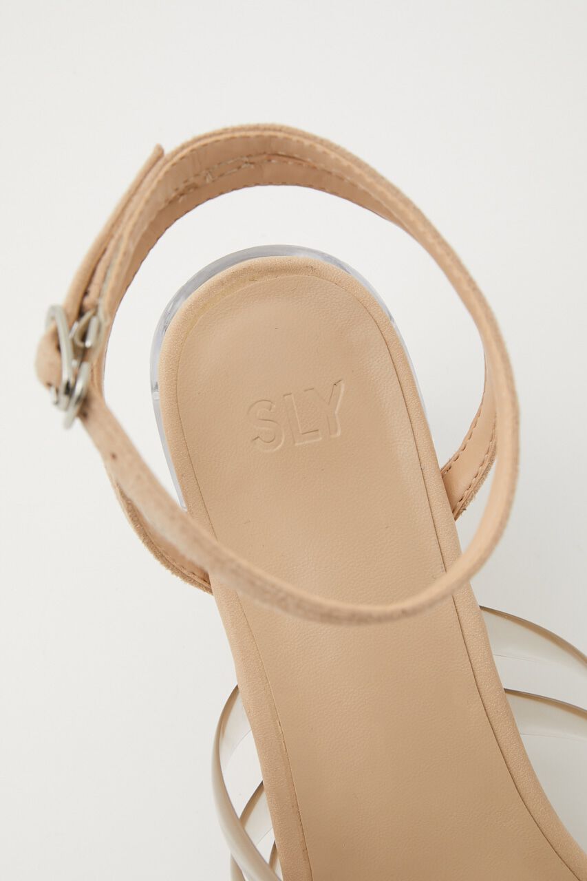 SLY「CLEAR TUBE サンダル」|サンダル|