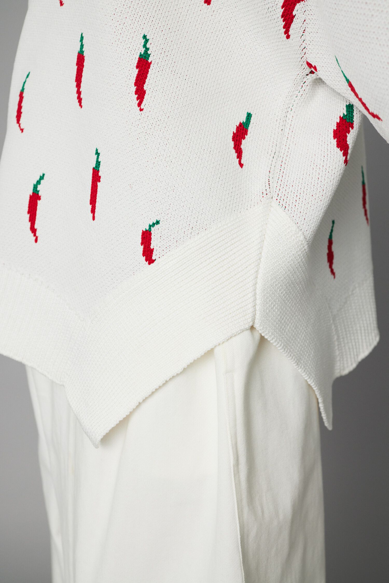 HeRIN.CYE「Chili pattern knit pullover」|ニット・セーター|