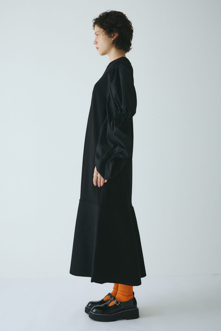 HeRIN.CYE「Shirring balloon sleeves dress」|ワンピース|