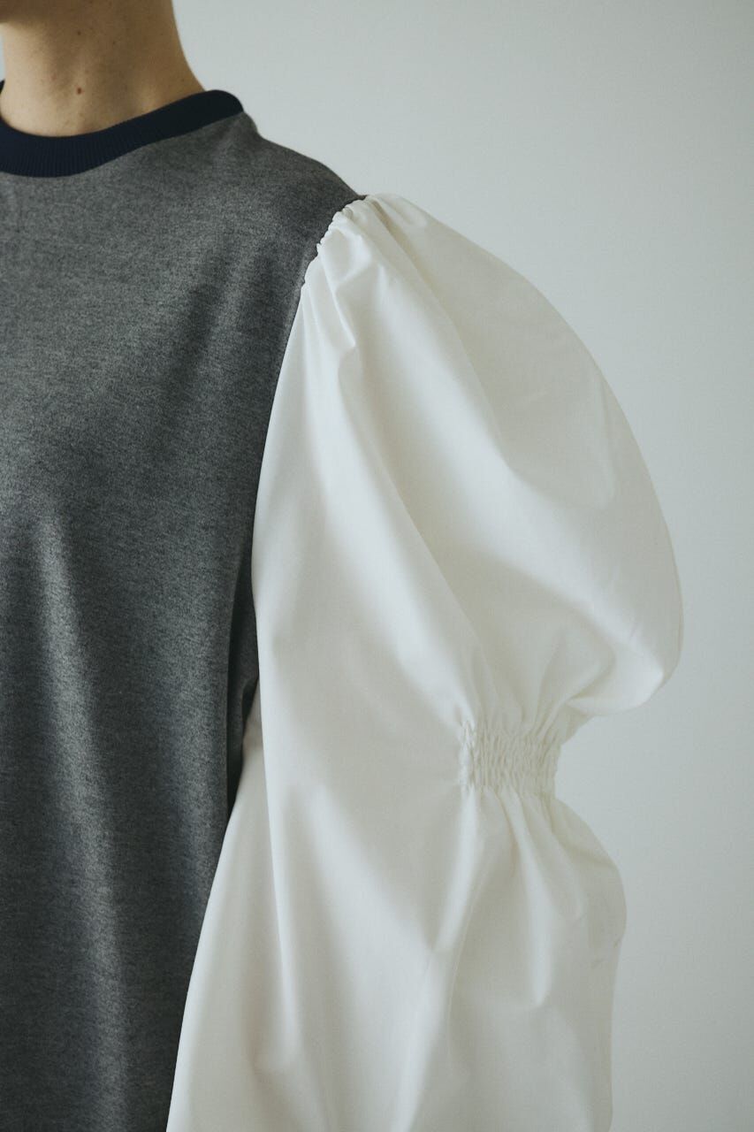 HeRIN.CYE「Shirring balloon sleeves dress」|ワンピース|