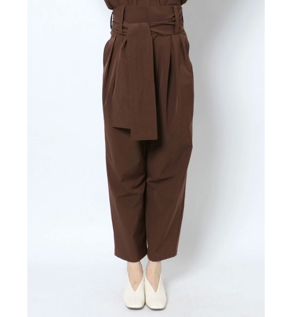 ELENDEEK「WAIST RIBBON TUCK PT」|その他|